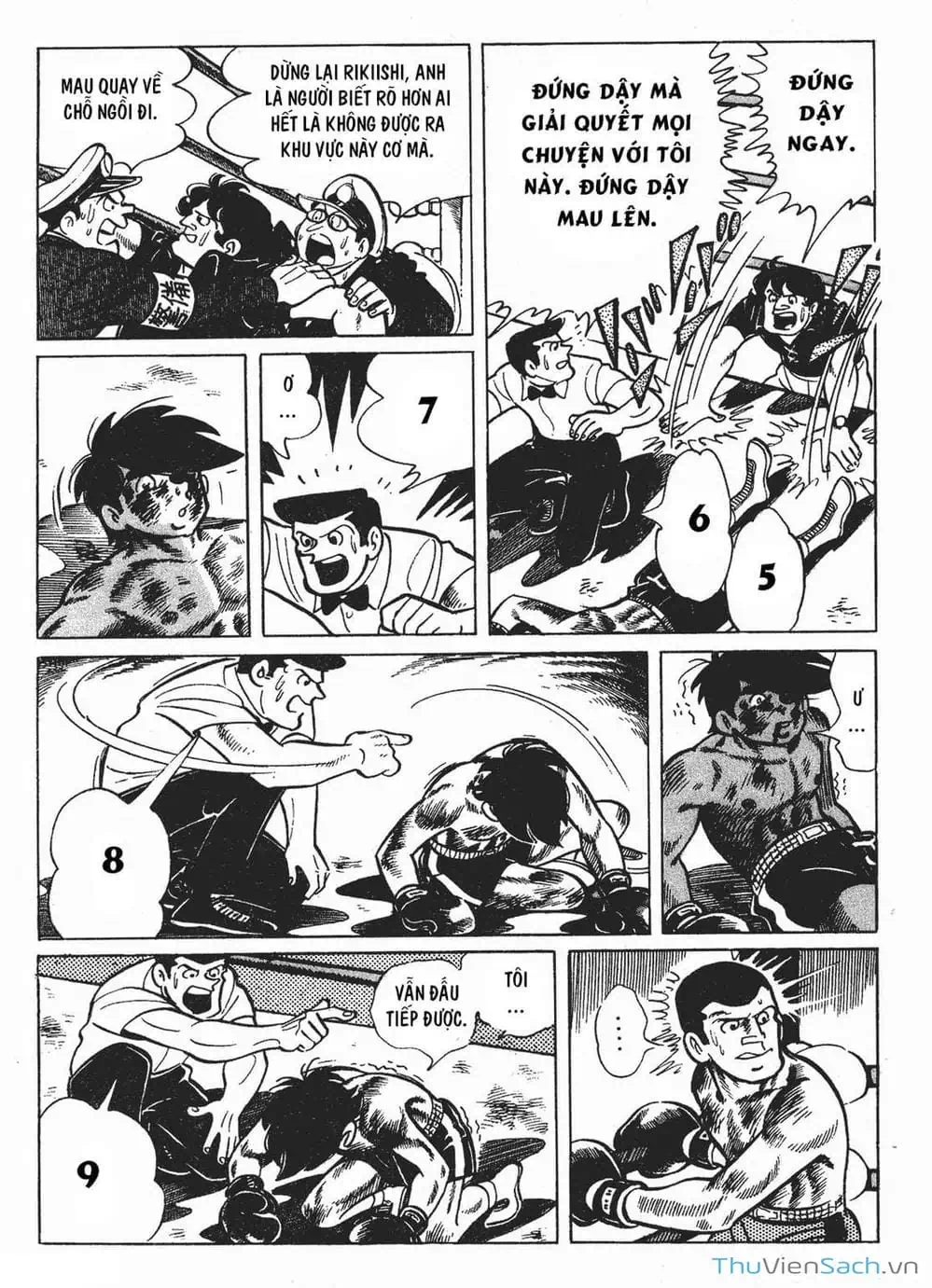 Truyện Tranh Thiết Quyền Lãng Tử - Ashita No Joe trang 5