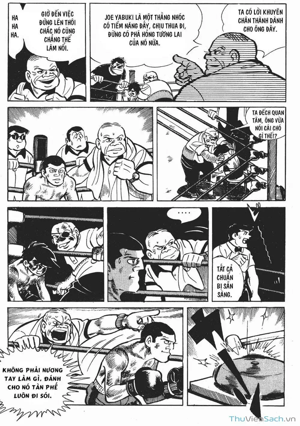 Truyện Tranh Thiết Quyền Lãng Tử - Ashita No Joe trang 5