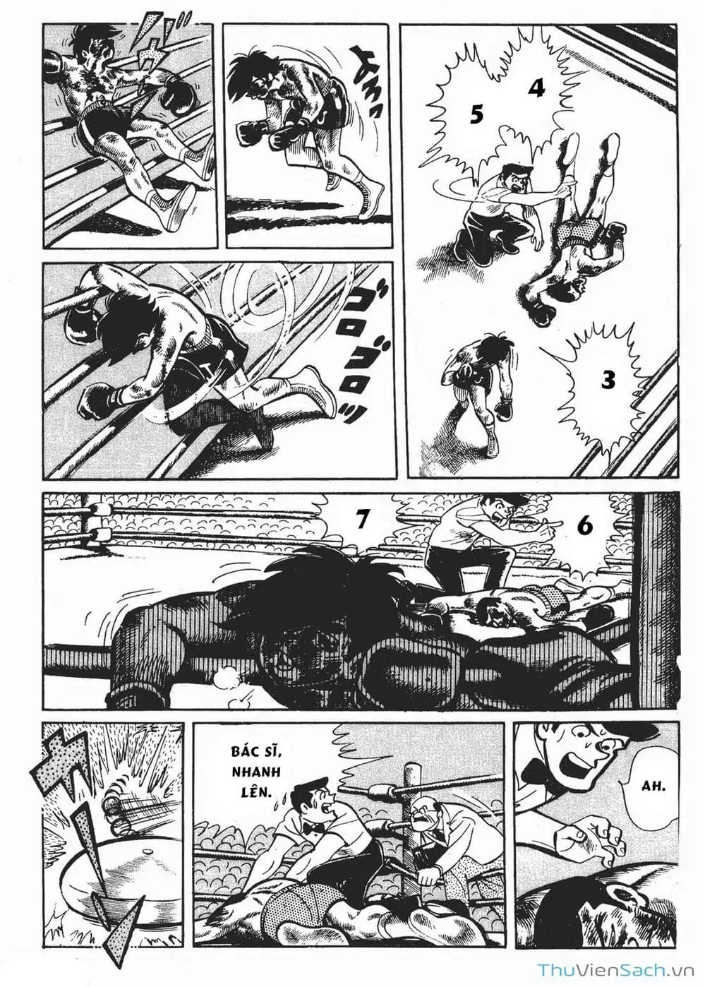 Truyện Tranh Thiết Quyền Lãng Tử - Ashita No Joe trang 5