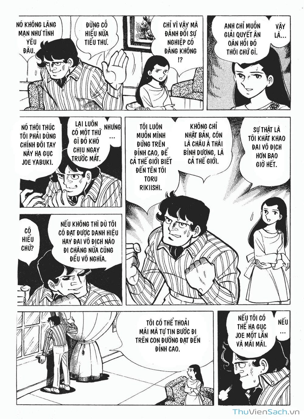 Truyện Tranh Thiết Quyền Lãng Tử - Ashita No Joe trang 5