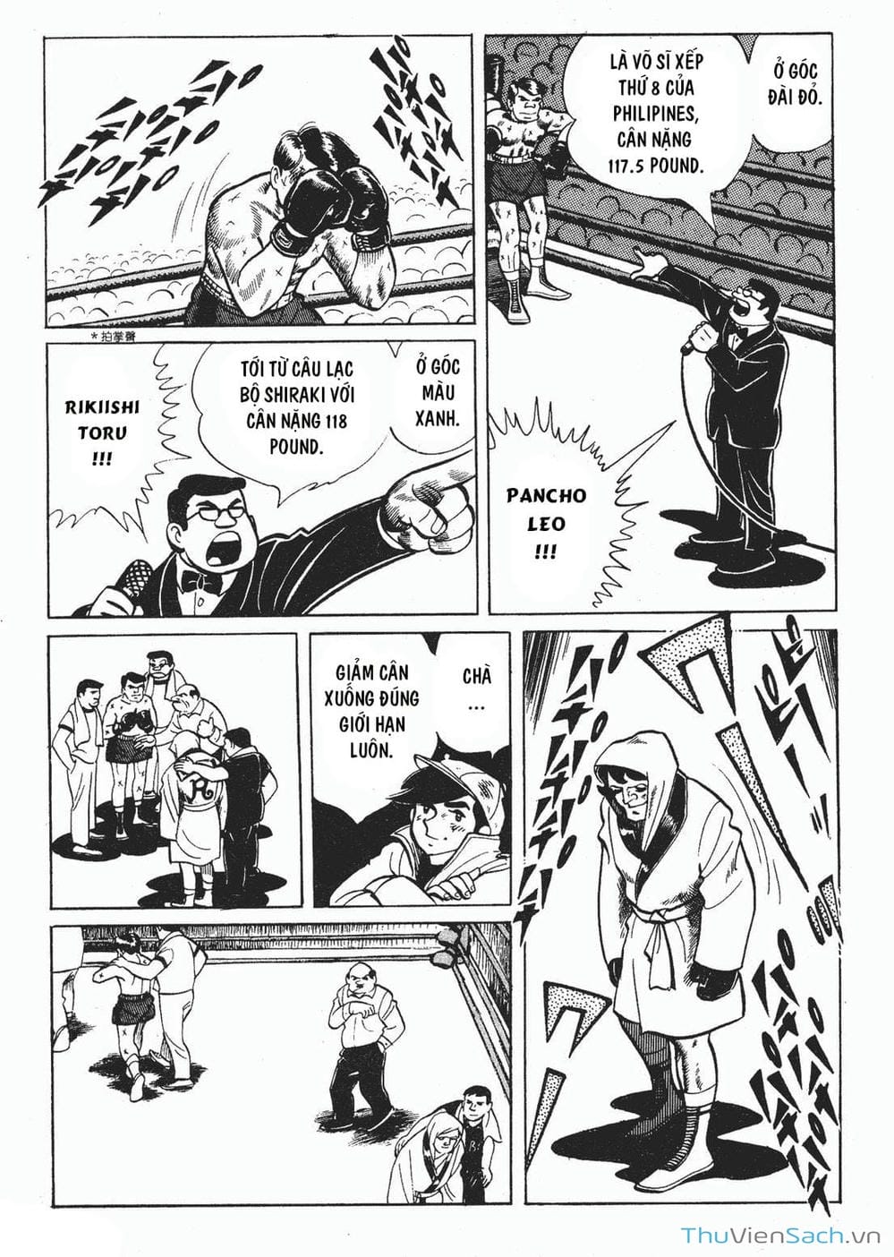 Truyện Tranh Thiết Quyền Lãng Tử - Ashita No Joe trang 5