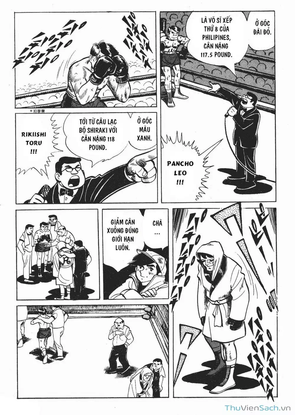 Truyện Tranh Thiết Quyền Lãng Tử - Ashita No Joe trang 5