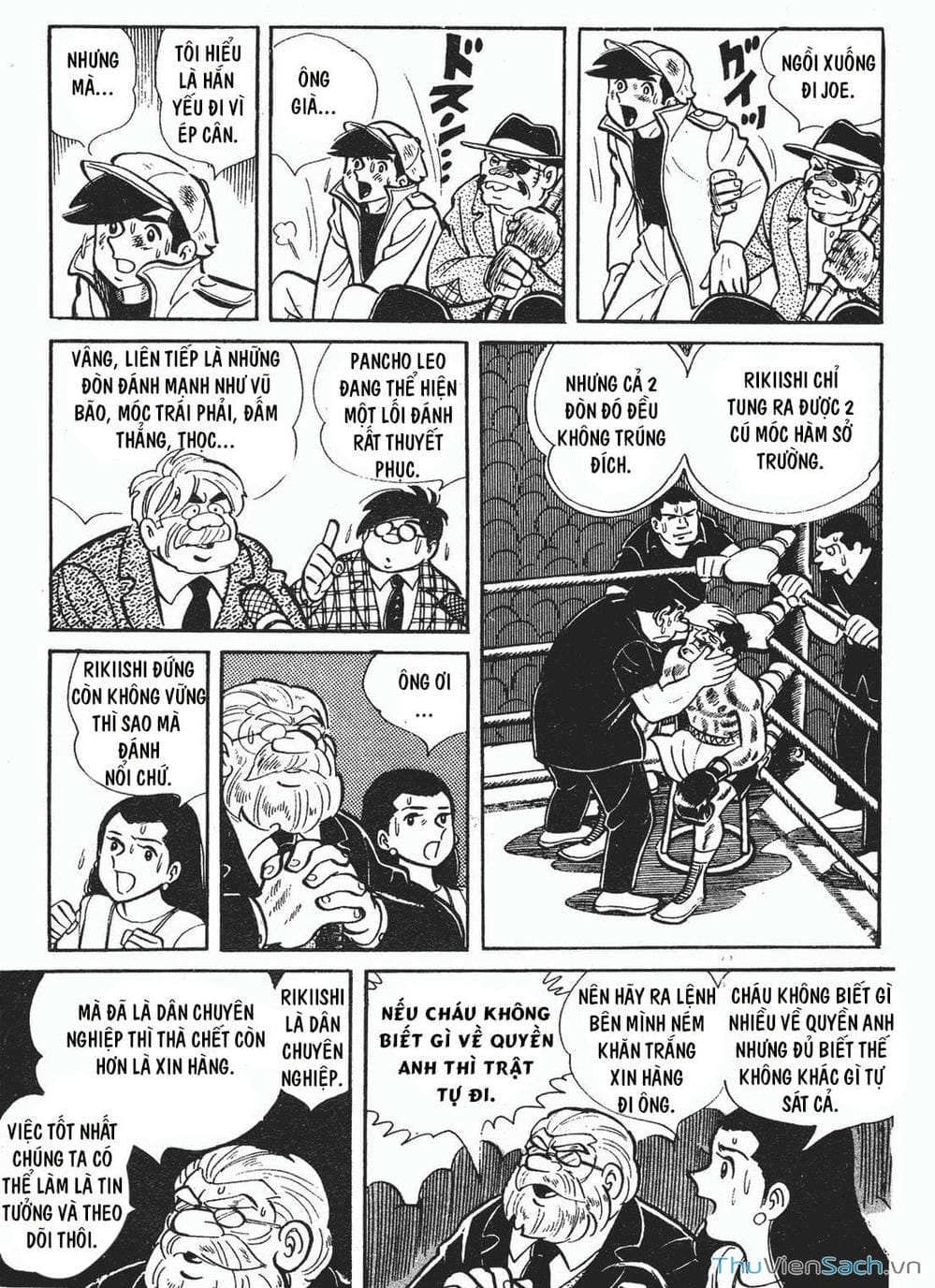 Truyện Tranh Thiết Quyền Lãng Tử - Ashita No Joe trang 5