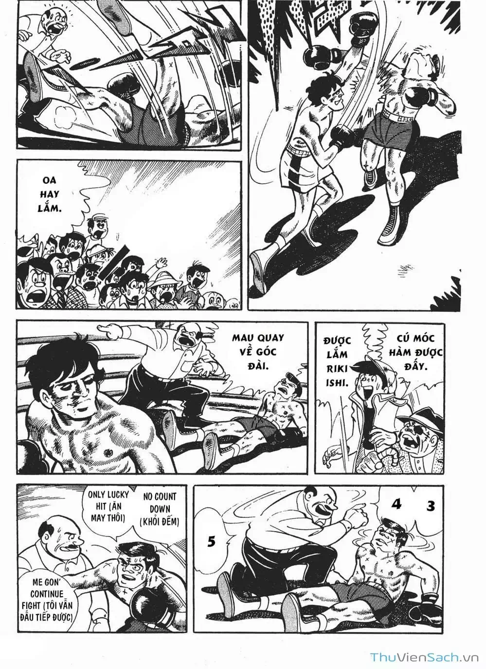 Truyện Tranh Thiết Quyền Lãng Tử - Ashita No Joe trang 5