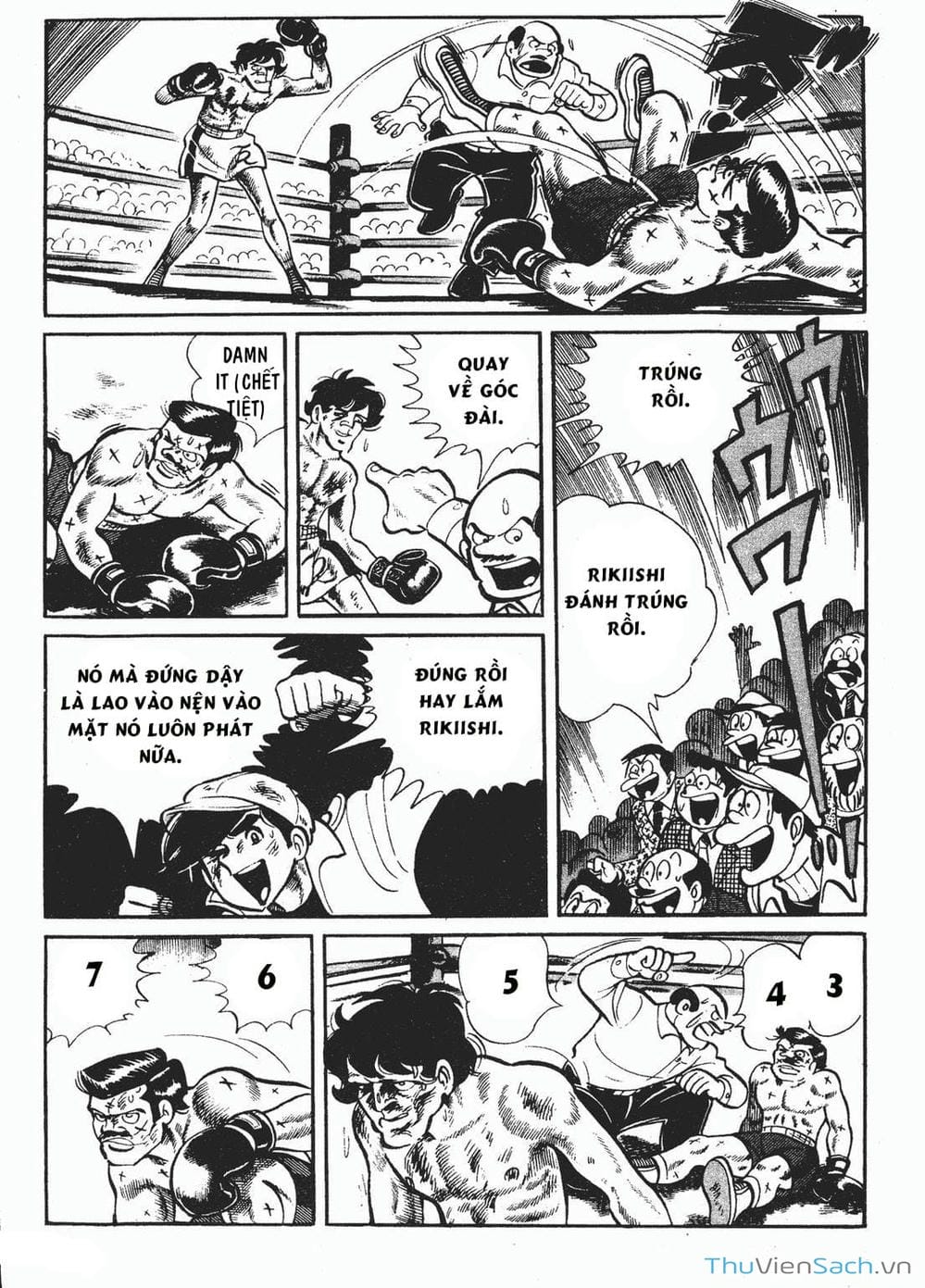 Truyện Tranh Thiết Quyền Lãng Tử - Ashita No Joe trang 5