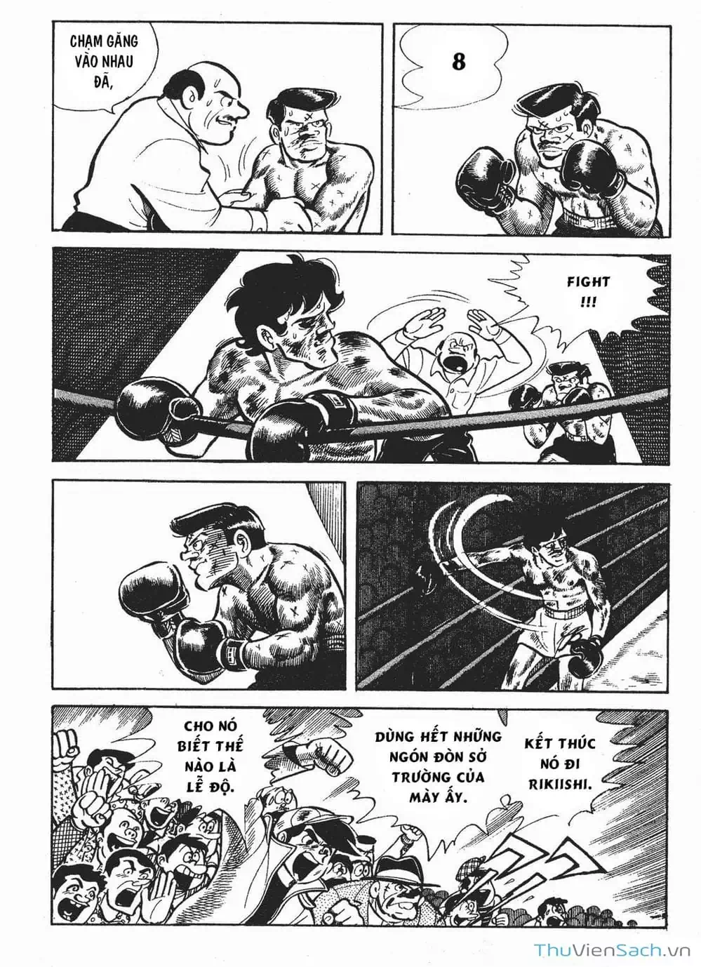 Truyện Tranh Thiết Quyền Lãng Tử - Ashita No Joe trang 5