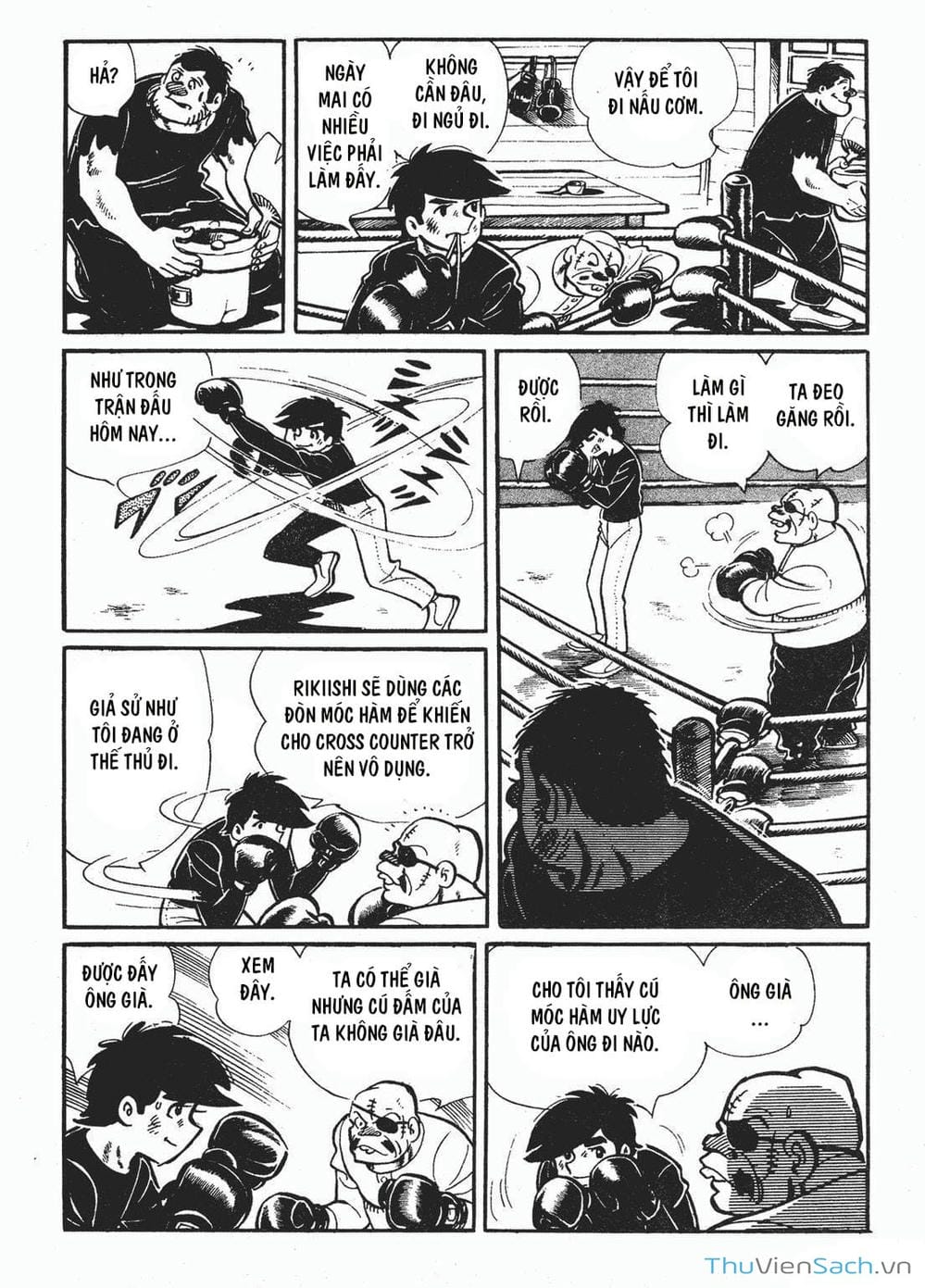 Truyện Tranh Thiết Quyền Lãng Tử - Ashita No Joe trang 5