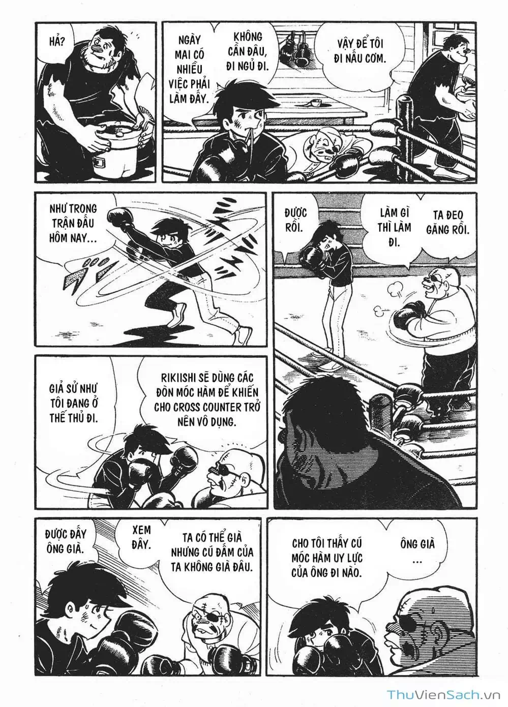 Truyện Tranh Thiết Quyền Lãng Tử - Ashita No Joe trang 5