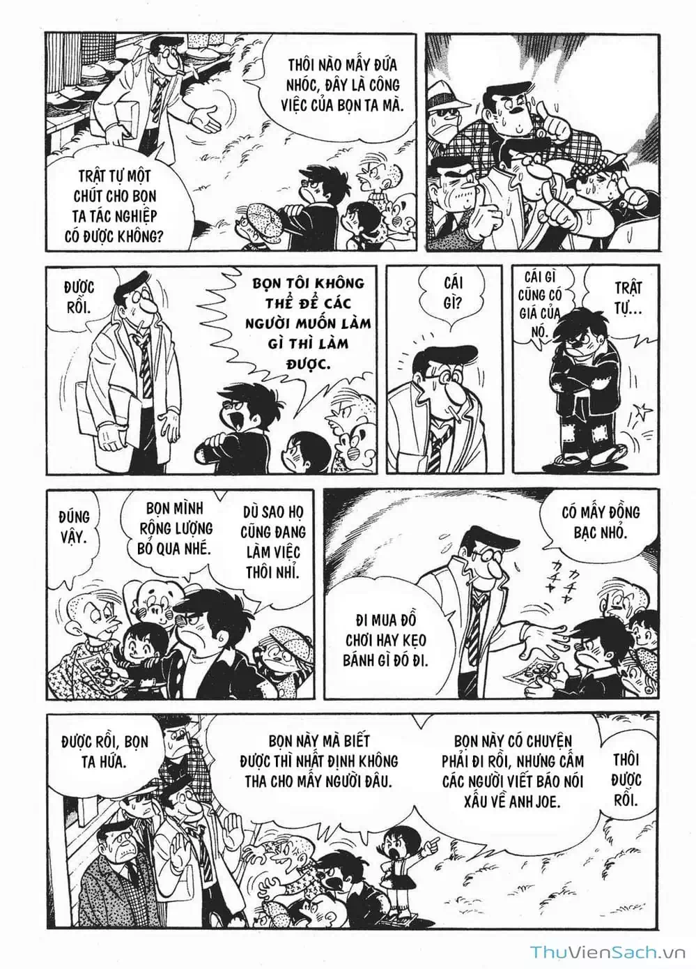 Truyện Tranh Thiết Quyền Lãng Tử - Ashita No Joe trang 5