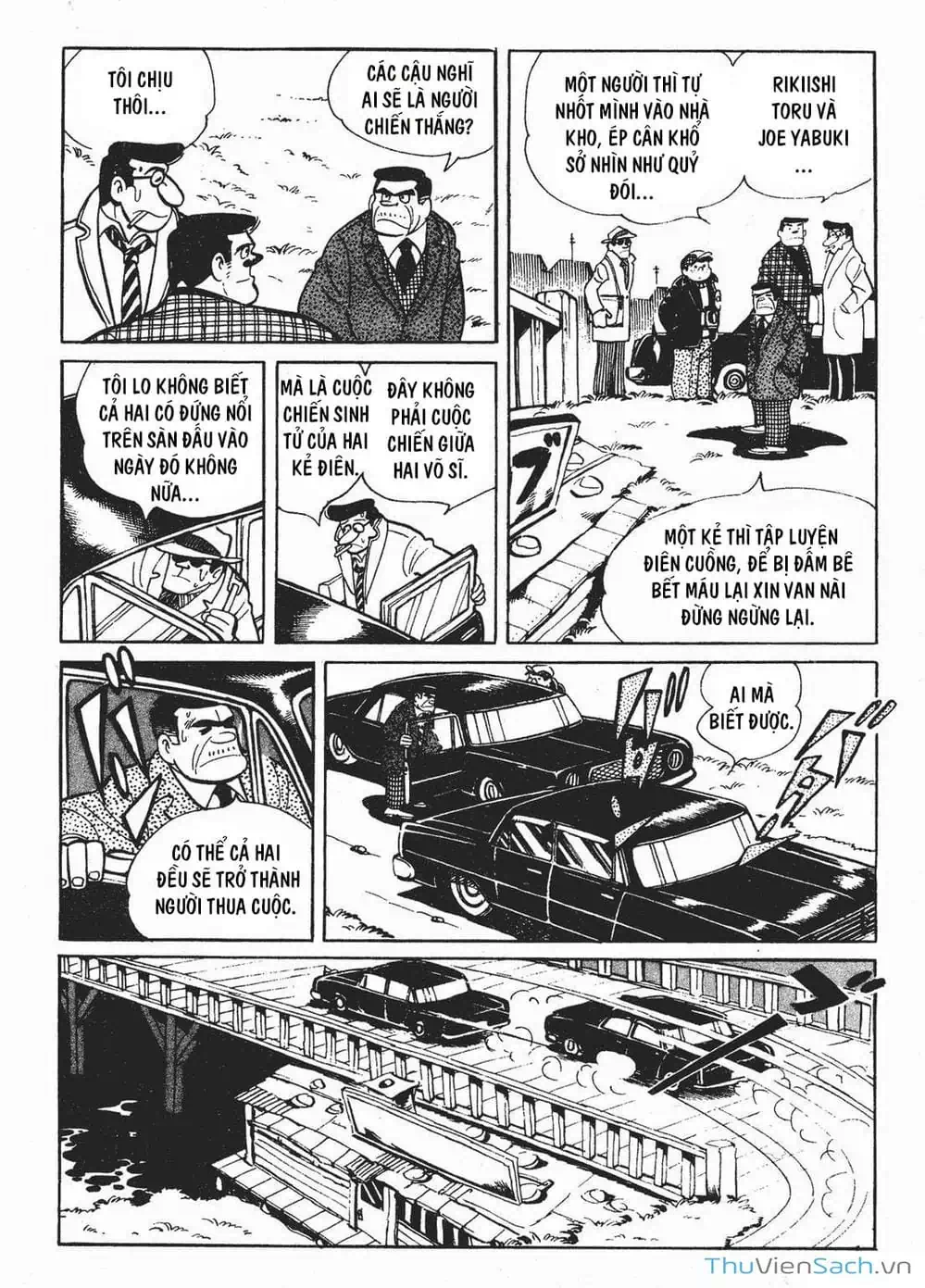 Truyện Tranh Thiết Quyền Lãng Tử - Ashita No Joe trang 5