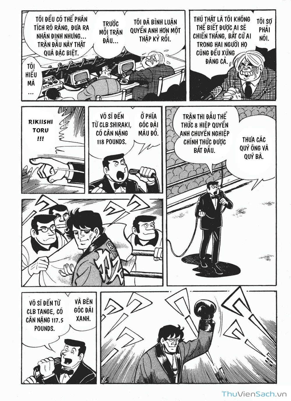 Truyện Tranh Thiết Quyền Lãng Tử - Ashita No Joe trang 5