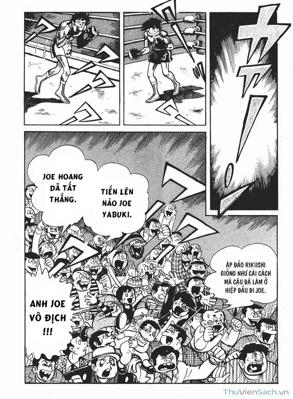 Truyện Tranh Thiết Quyền Lãng Tử - Ashita No Joe trang 5