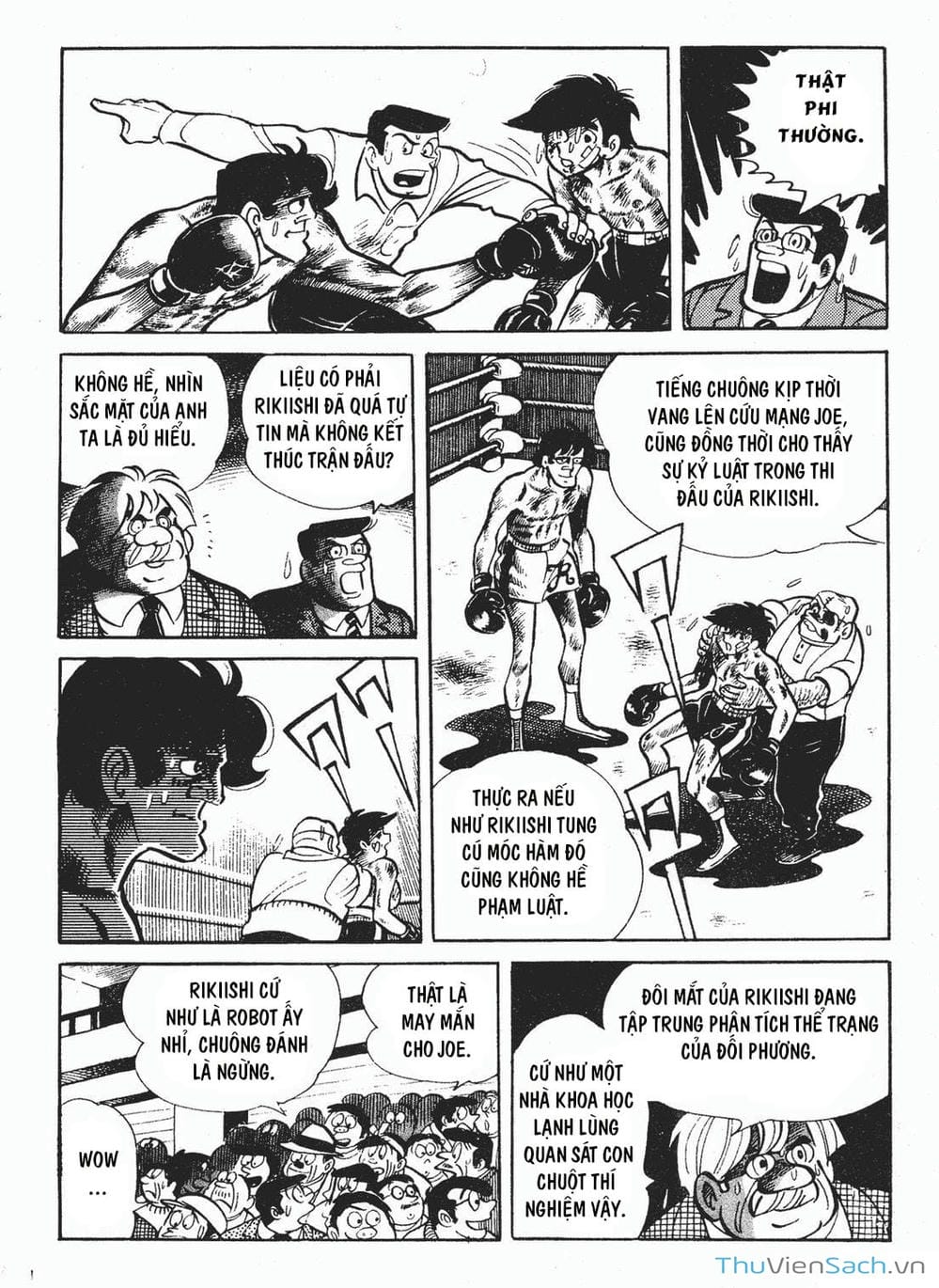 Truyện Tranh Thiết Quyền Lãng Tử - Ashita No Joe trang 5