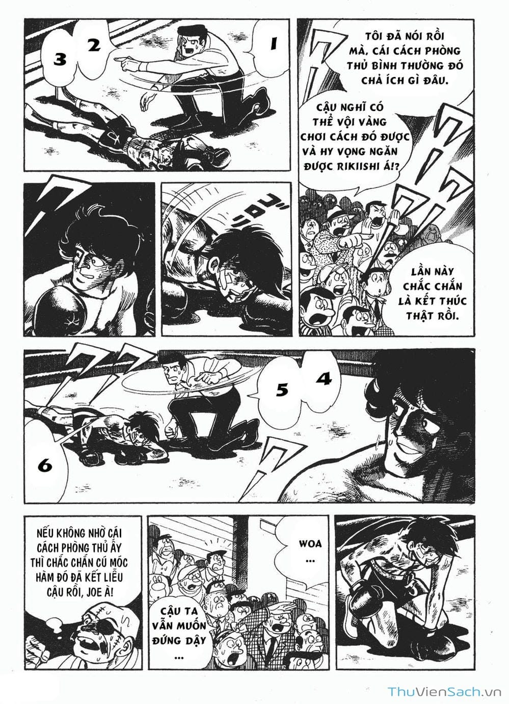 Truyện Tranh Thiết Quyền Lãng Tử - Ashita No Joe trang 5