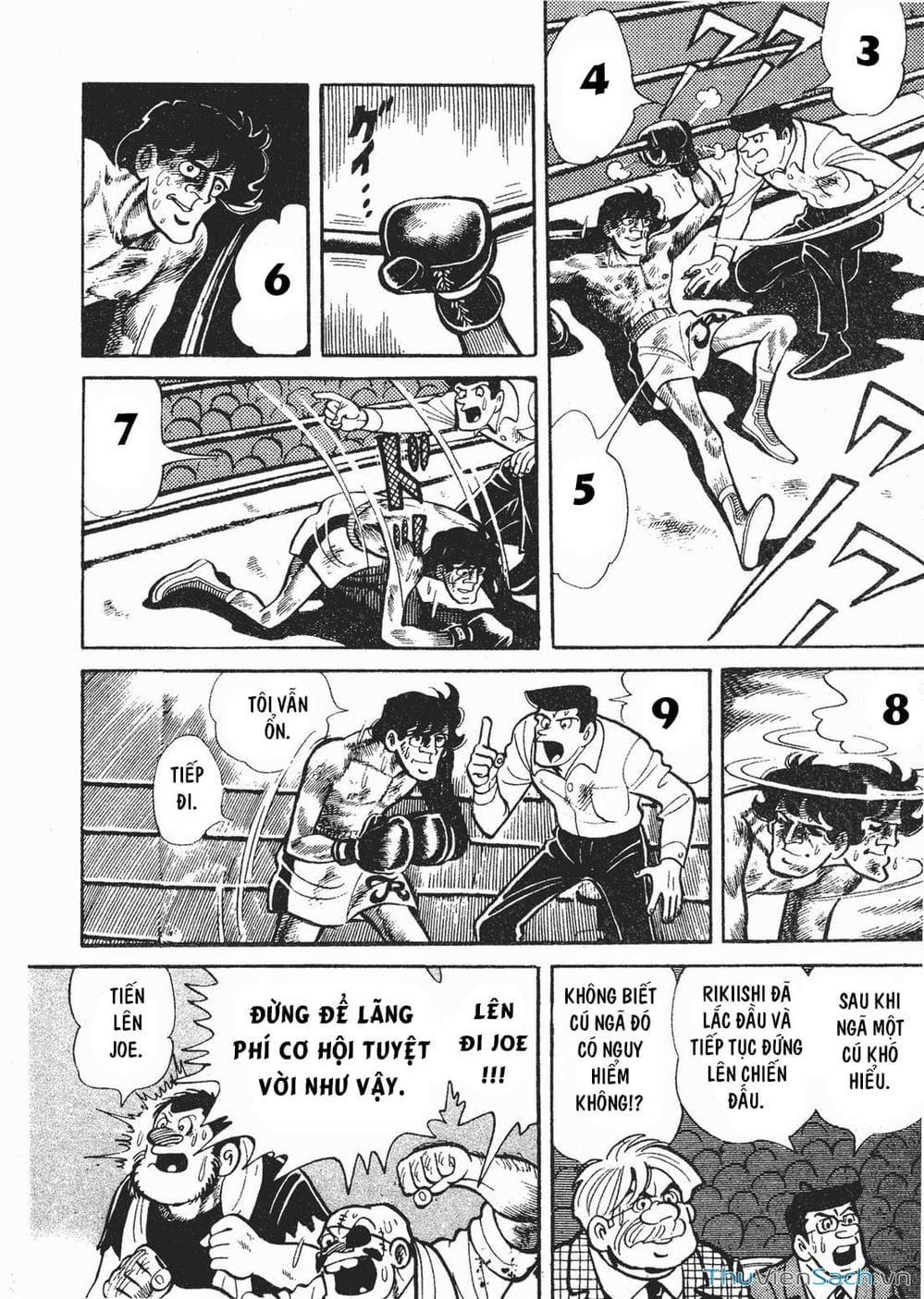 Truyện Tranh Thiết Quyền Lãng Tử - Ashita No Joe trang 5