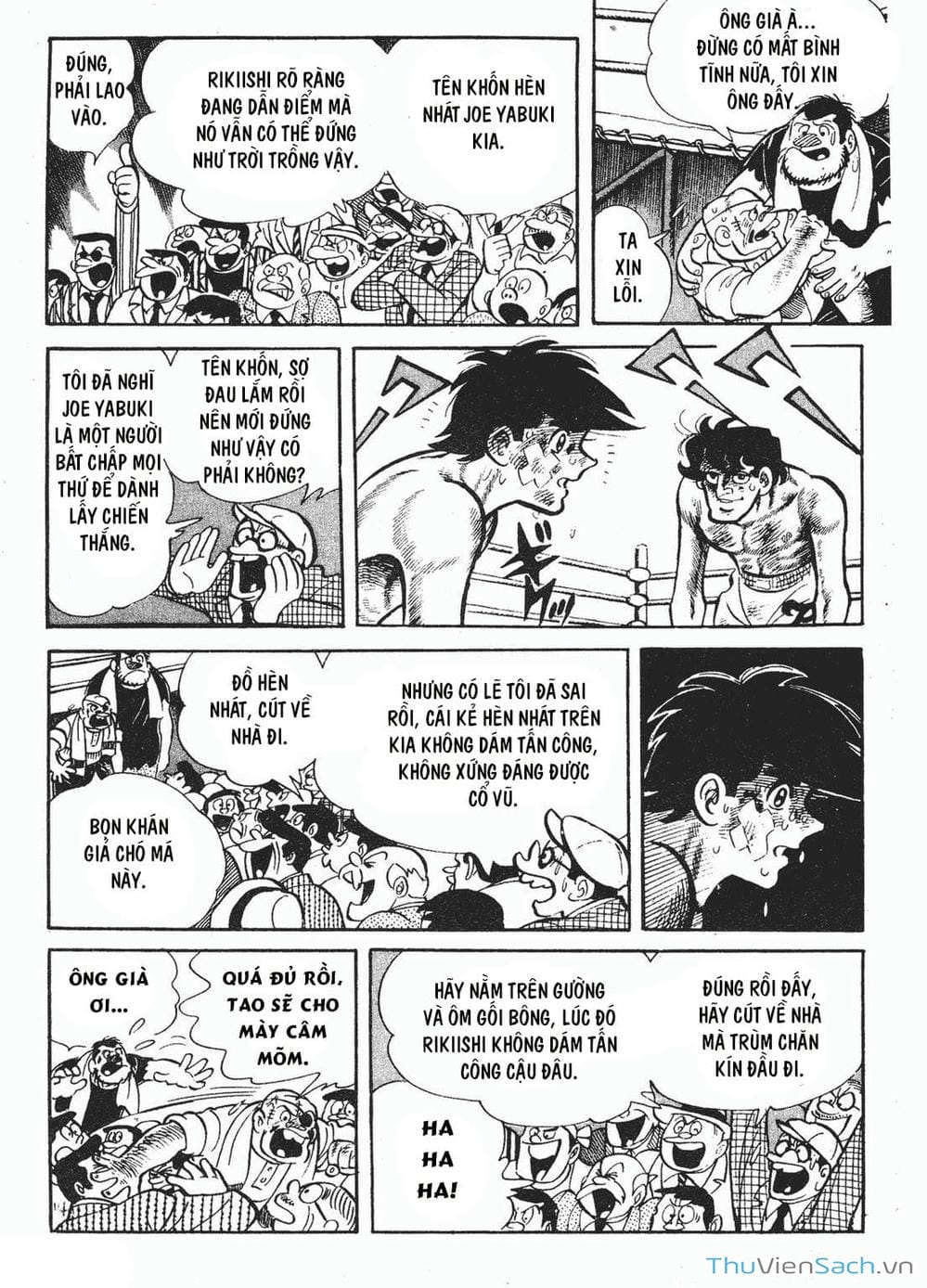 Truyện Tranh Thiết Quyền Lãng Tử - Ashita No Joe trang 5