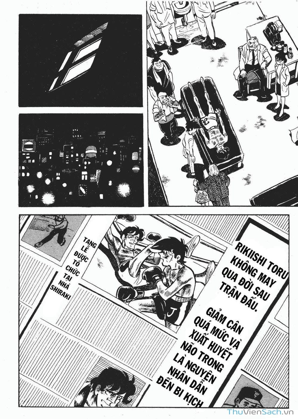 Truyện Tranh Thiết Quyền Lãng Tử - Ashita No Joe trang 5