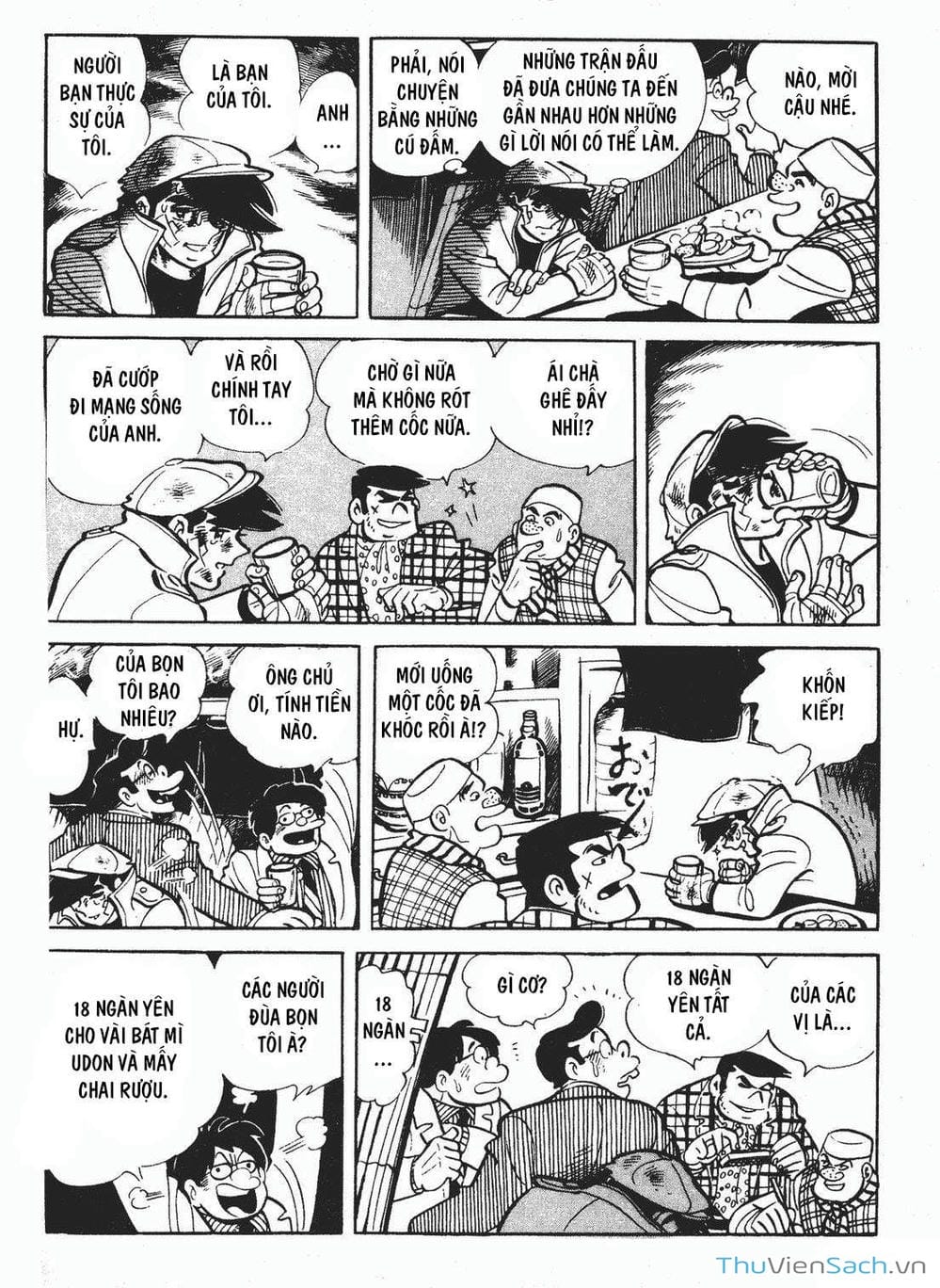 Truyện Tranh Thiết Quyền Lãng Tử - Ashita No Joe trang 5