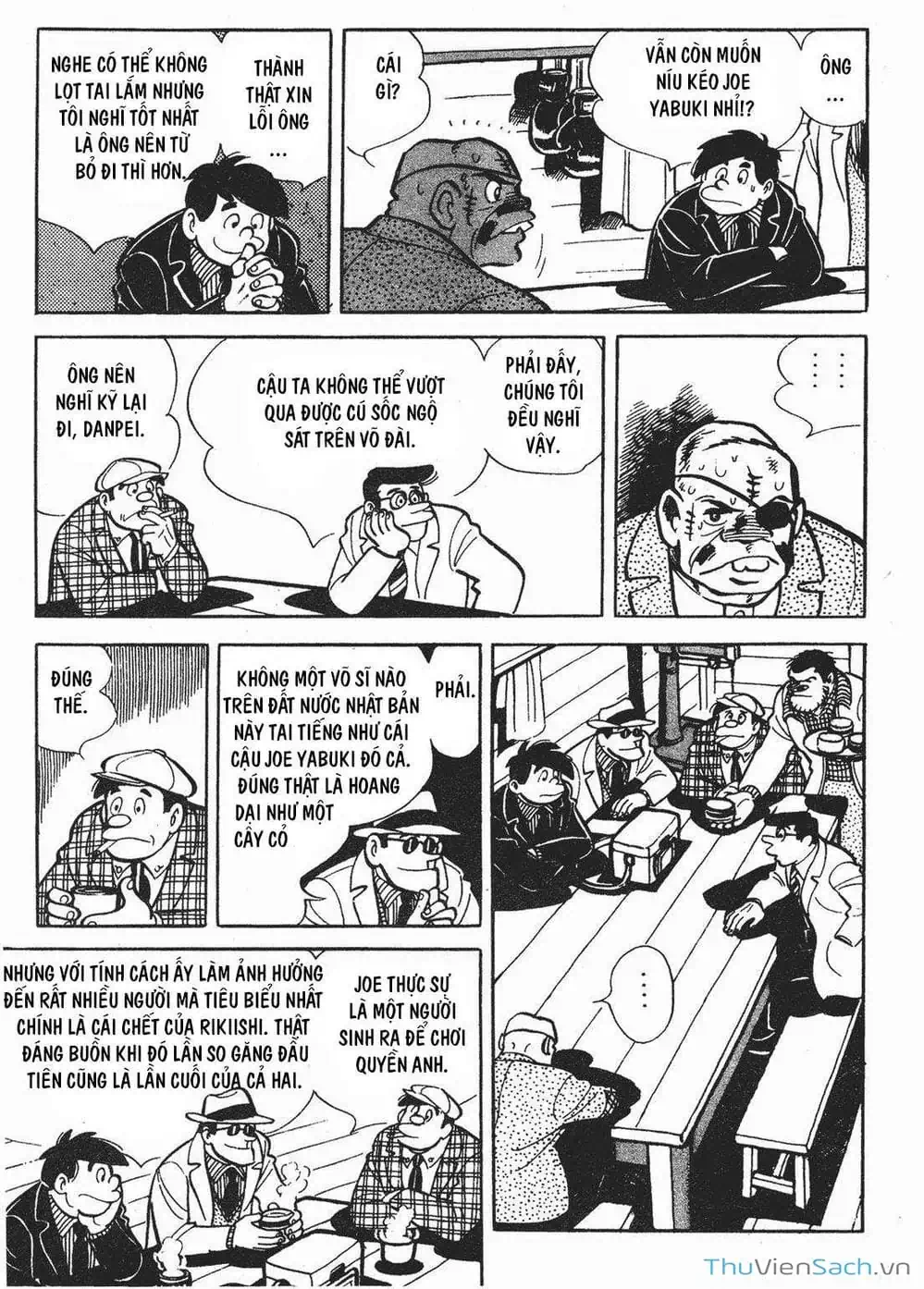 Truyện Tranh Thiết Quyền Lãng Tử - Ashita No Joe trang 5