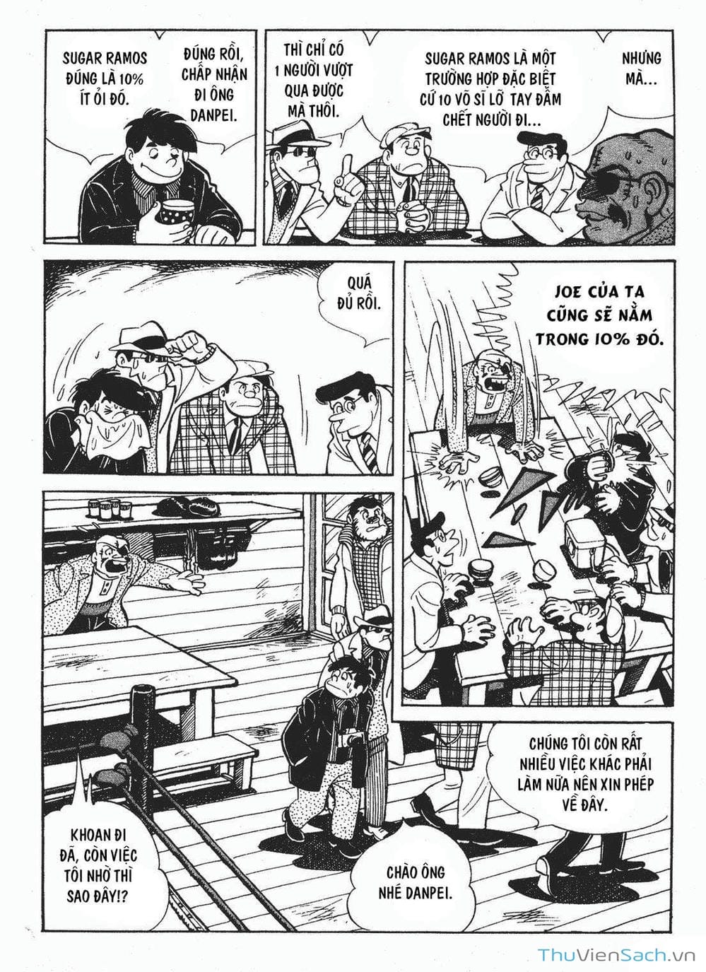 Truyện Tranh Thiết Quyền Lãng Tử - Ashita No Joe trang 5