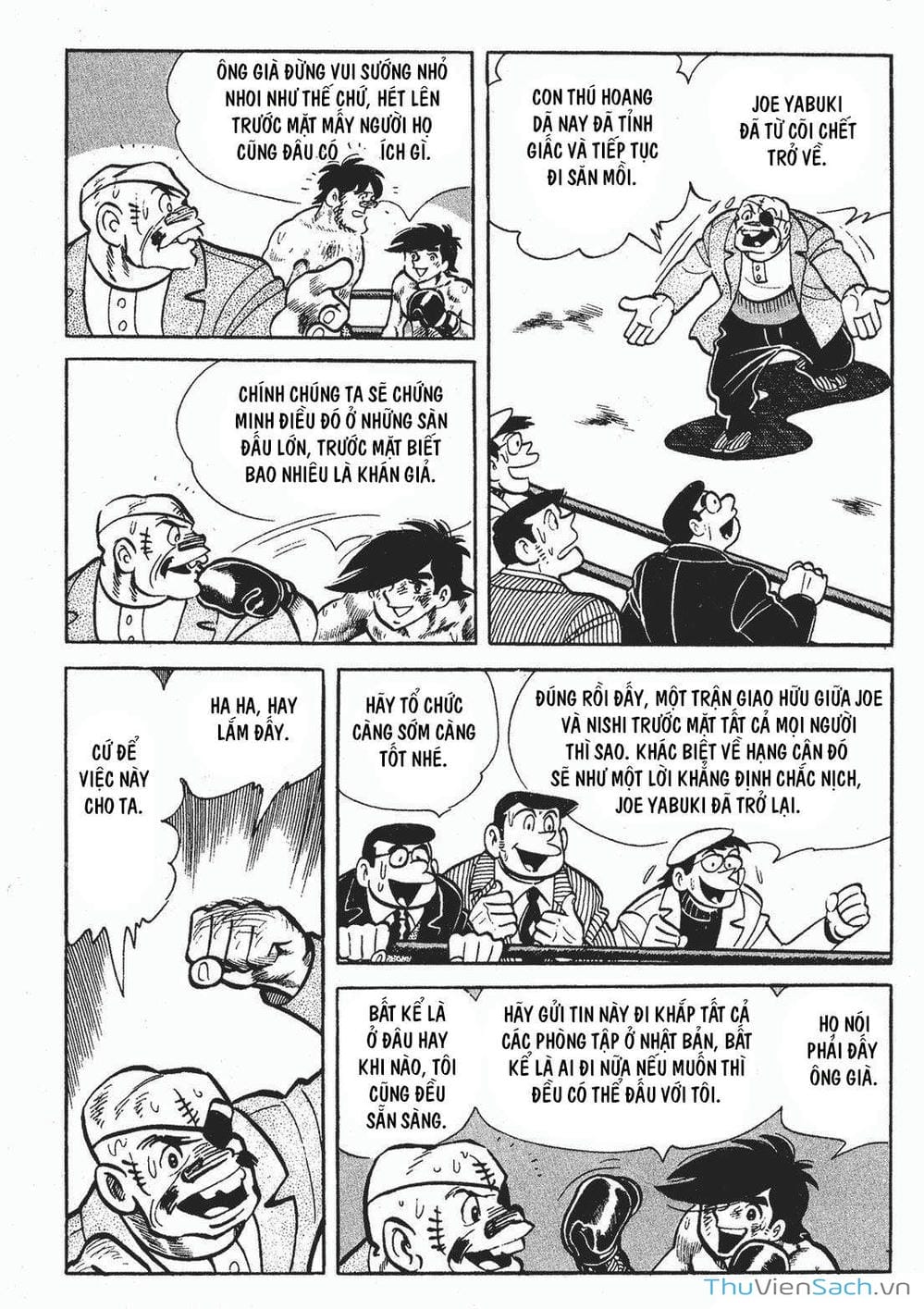 Truyện Tranh Thiết Quyền Lãng Tử - Ashita No Joe trang 5