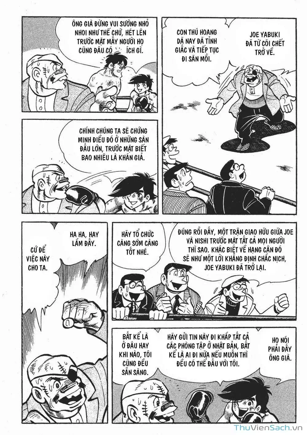 Truyện Tranh Thiết Quyền Lãng Tử - Ashita No Joe trang 5