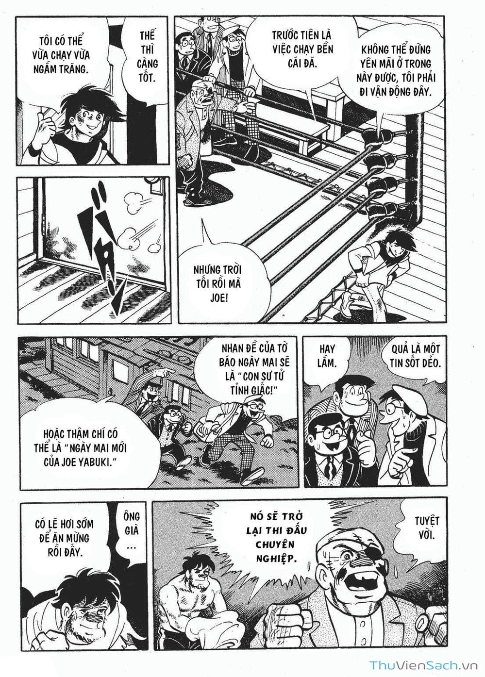 Truyện Tranh Thiết Quyền Lãng Tử - Ashita No Joe trang 5