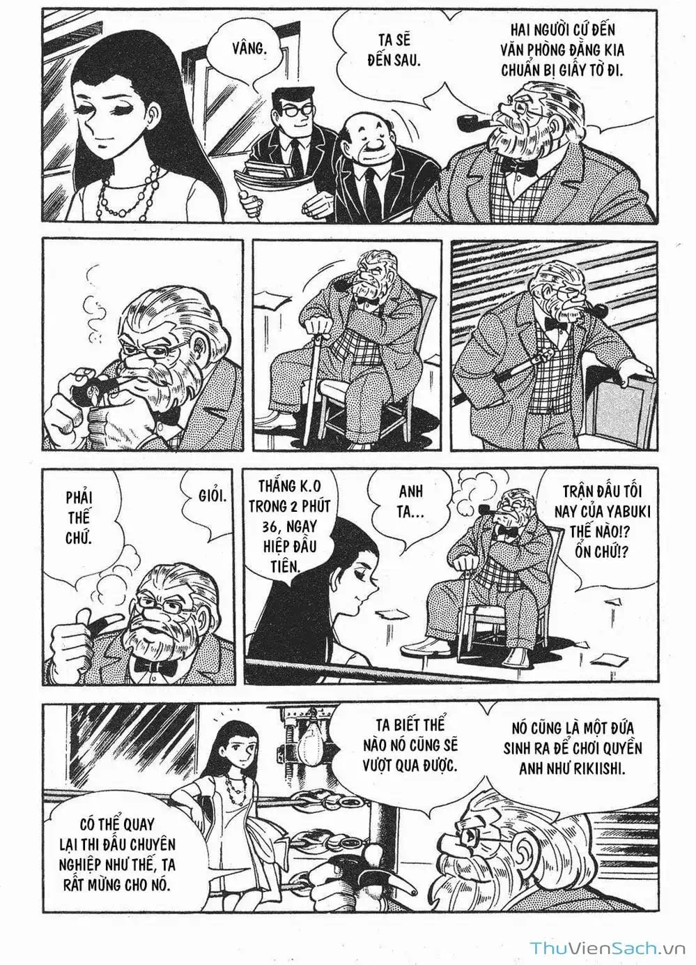 Truyện Tranh Thiết Quyền Lãng Tử - Ashita No Joe trang 5