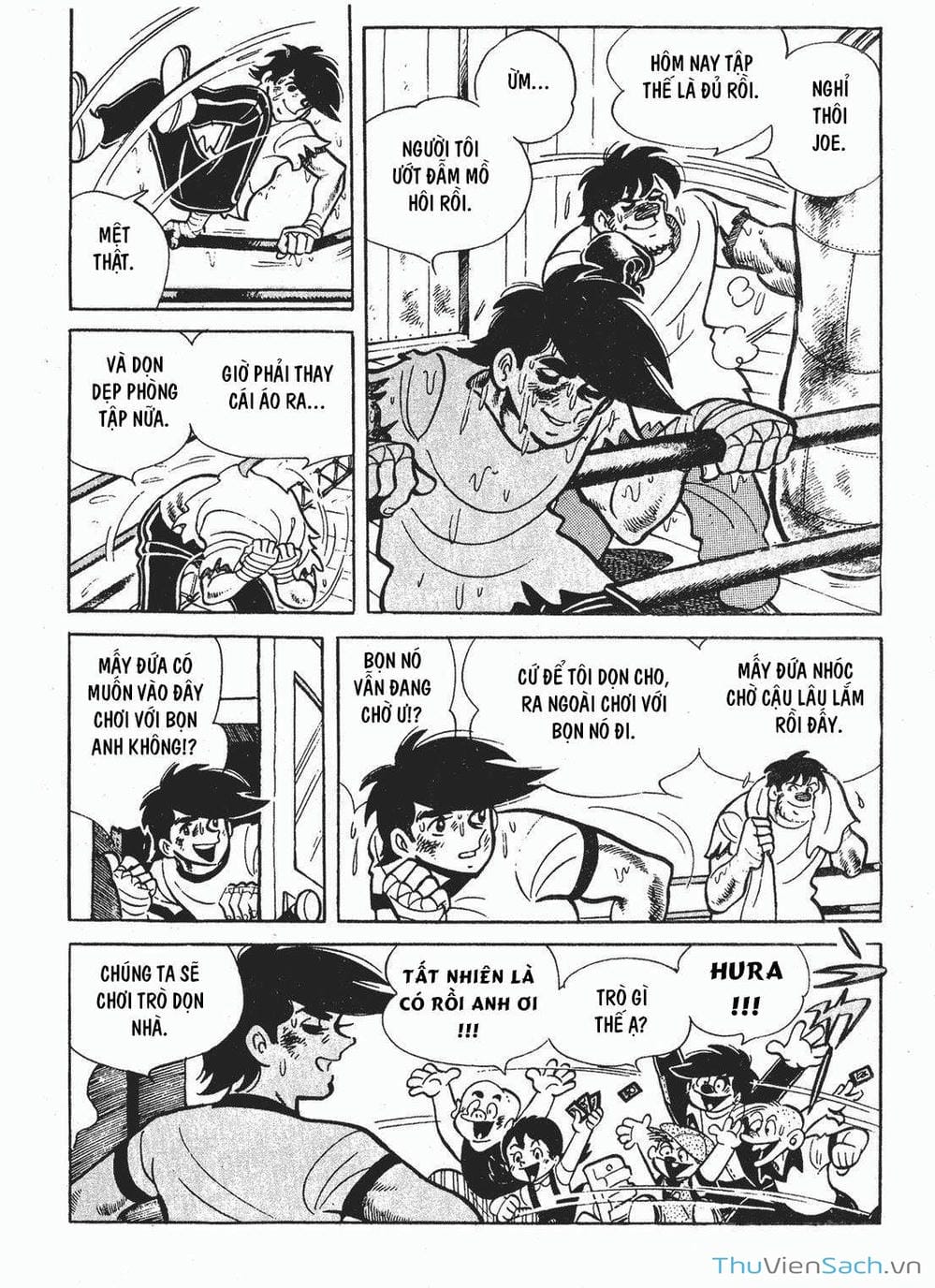 Truyện Tranh Thiết Quyền Lãng Tử - Ashita No Joe trang 5