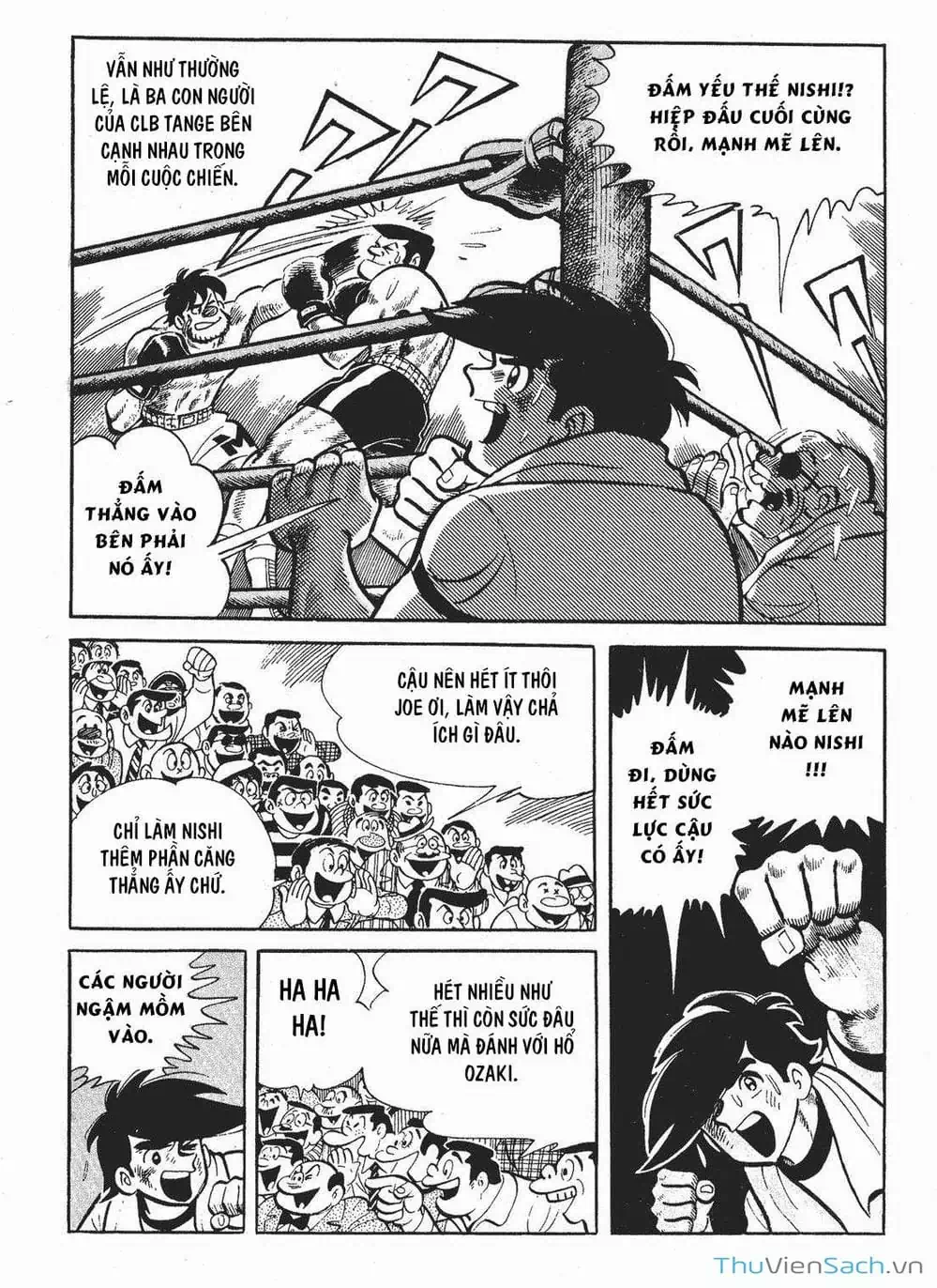 Truyện Tranh Thiết Quyền Lãng Tử - Ashita No Joe trang 5