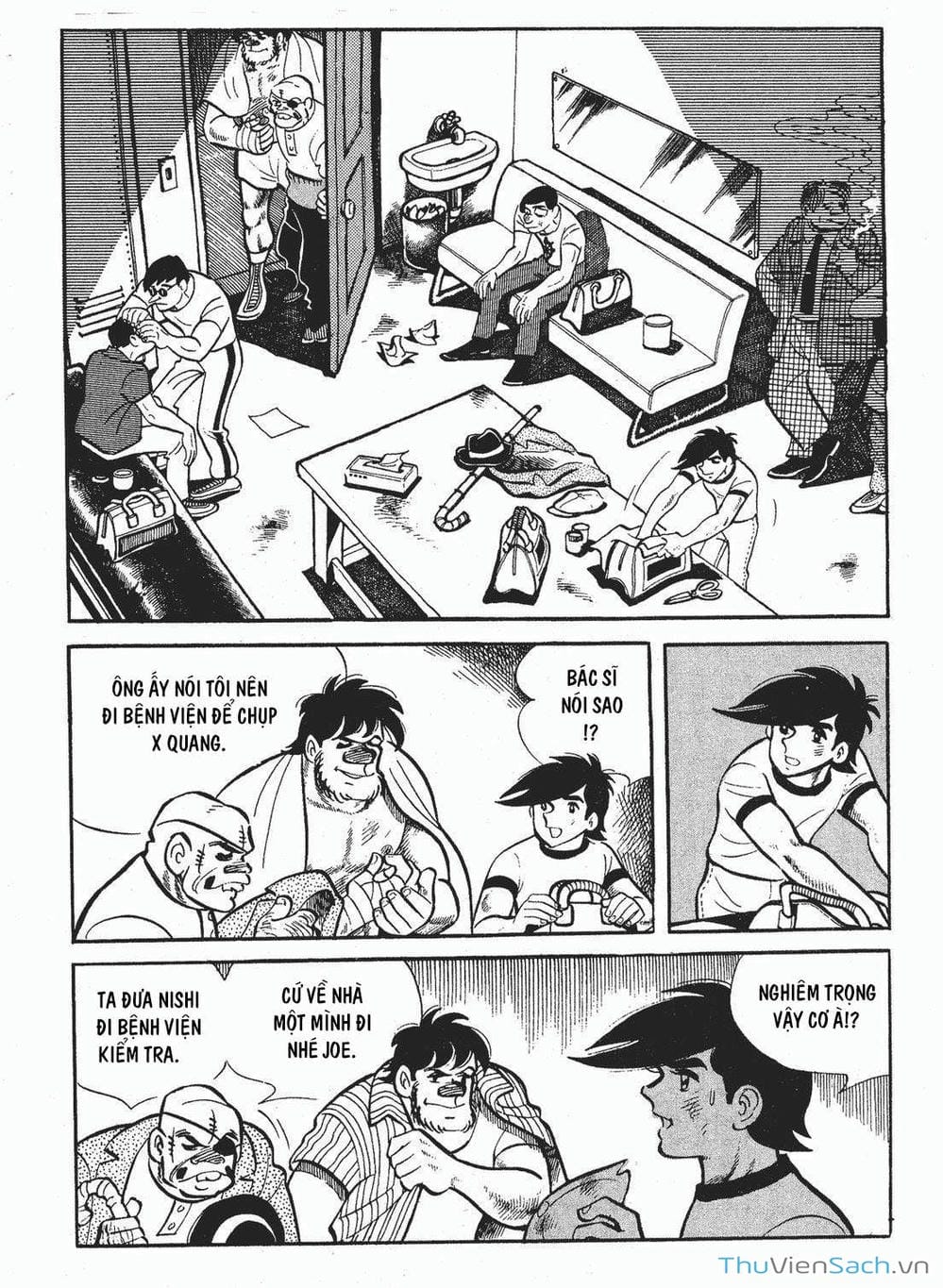 Truyện Tranh Thiết Quyền Lãng Tử - Ashita No Joe trang 5