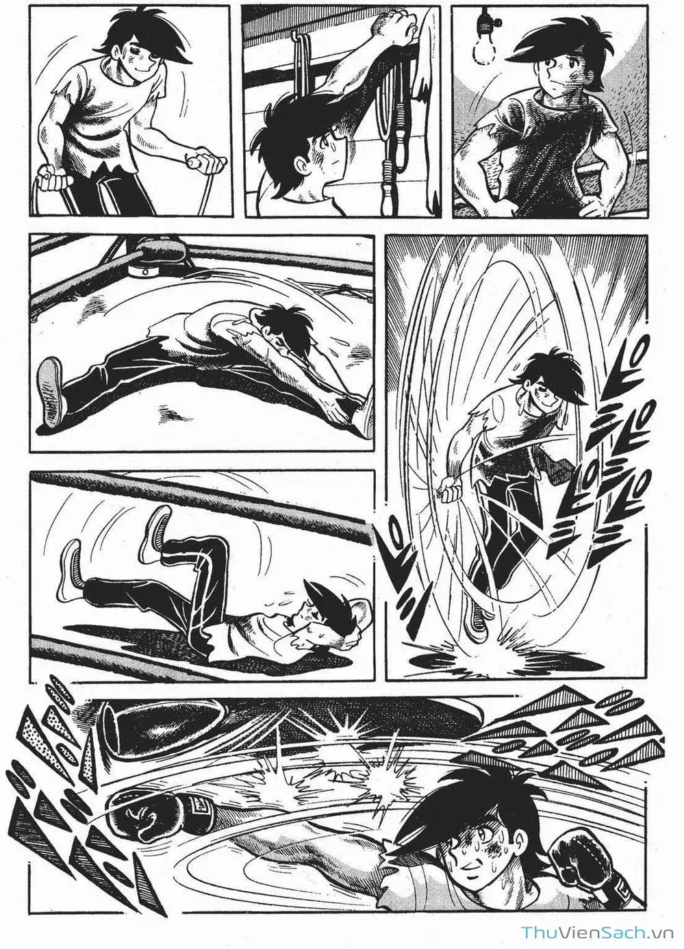 Truyện Tranh Thiết Quyền Lãng Tử - Ashita No Joe trang 5