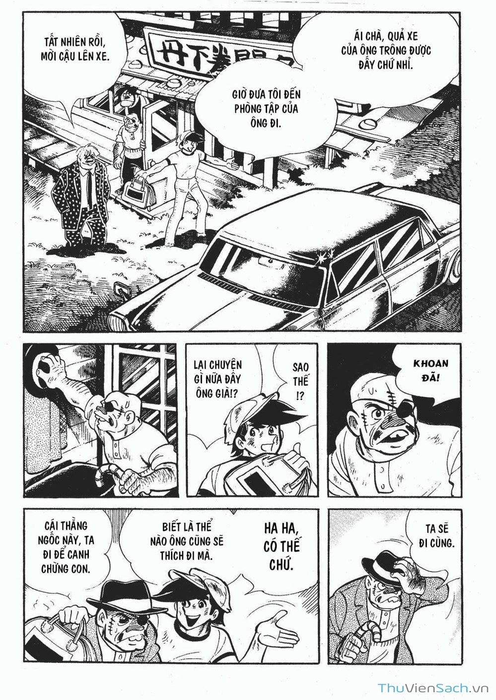 Truyện Tranh Thiết Quyền Lãng Tử - Ashita No Joe trang 5