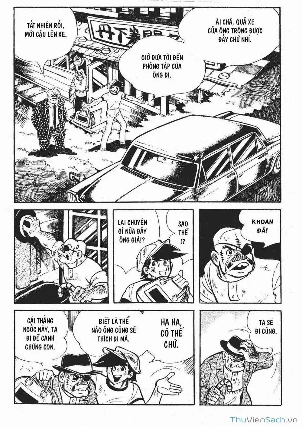 Truyện Tranh Thiết Quyền Lãng Tử - Ashita No Joe trang 5