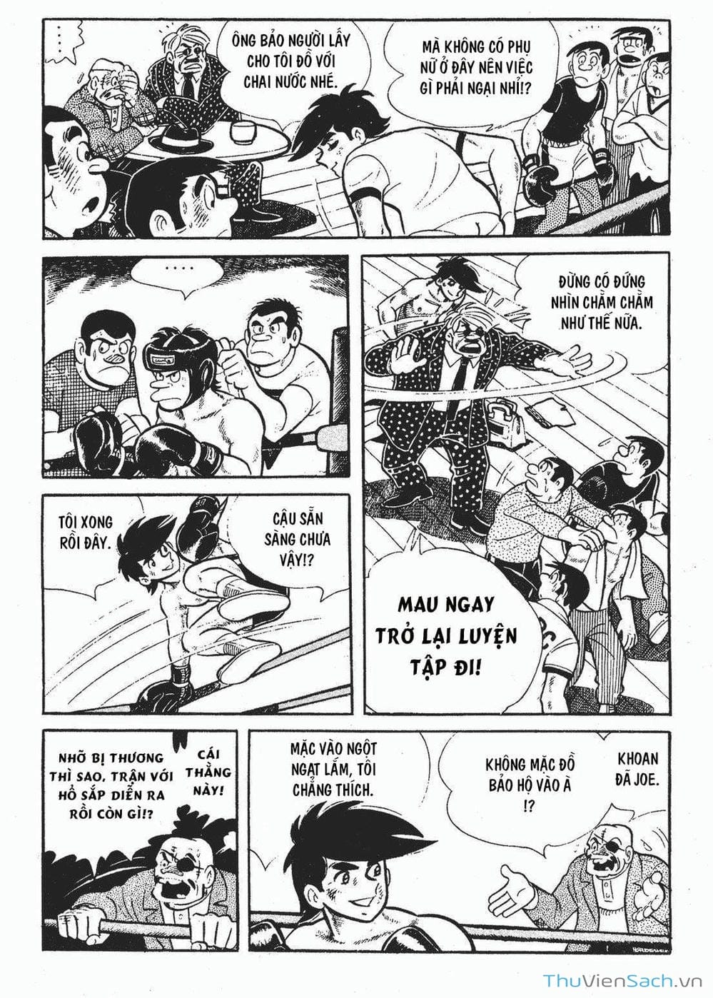 Truyện Tranh Thiết Quyền Lãng Tử - Ashita No Joe trang 5