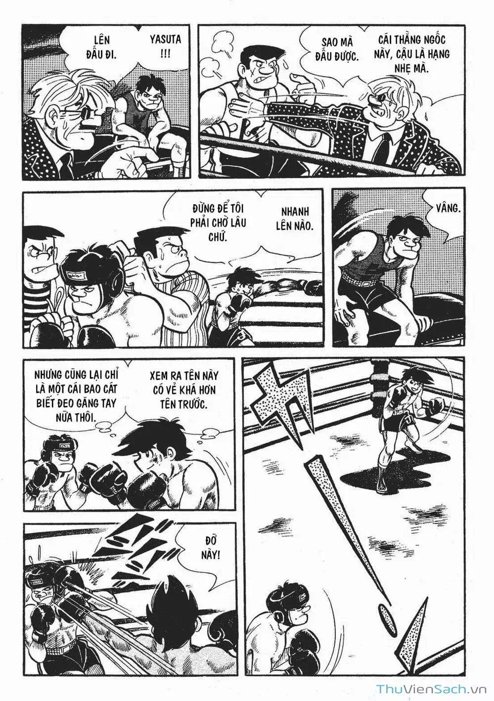 Truyện Tranh Thiết Quyền Lãng Tử - Ashita No Joe trang 5