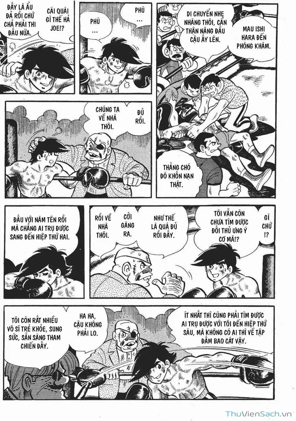 Truyện Tranh Thiết Quyền Lãng Tử - Ashita No Joe trang 5
