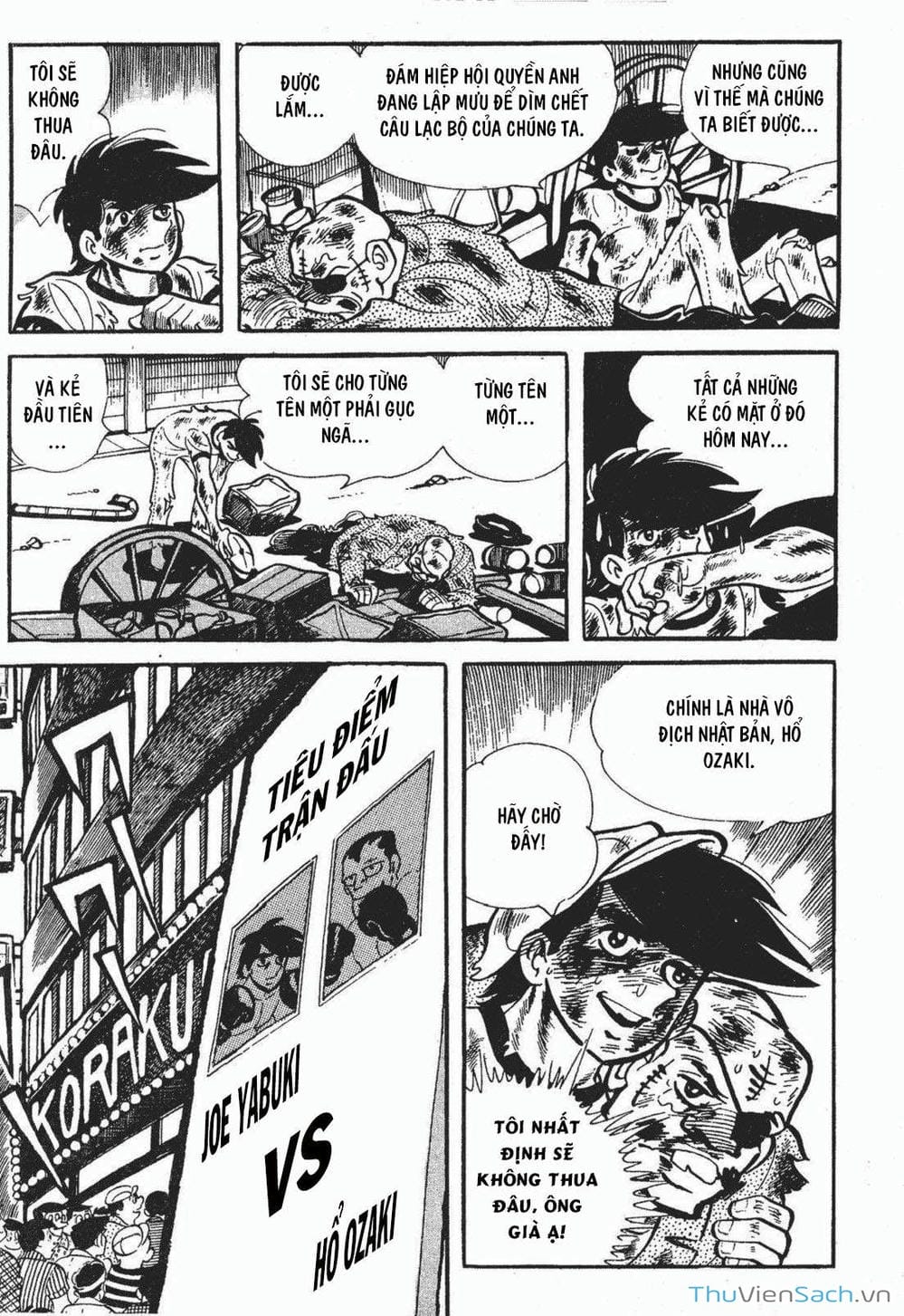 Truyện Tranh Thiết Quyền Lãng Tử - Ashita No Joe trang 5