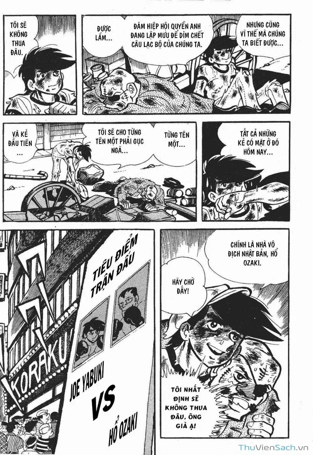 Truyện Tranh Thiết Quyền Lãng Tử - Ashita No Joe trang 5