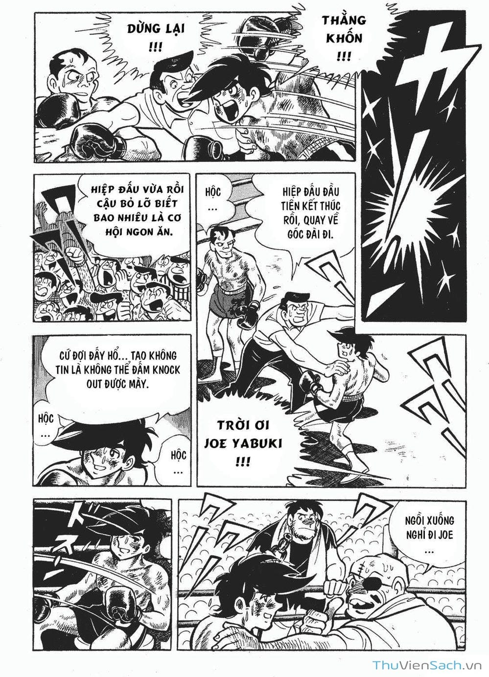 Truyện Tranh Thiết Quyền Lãng Tử - Ashita No Joe trang 5