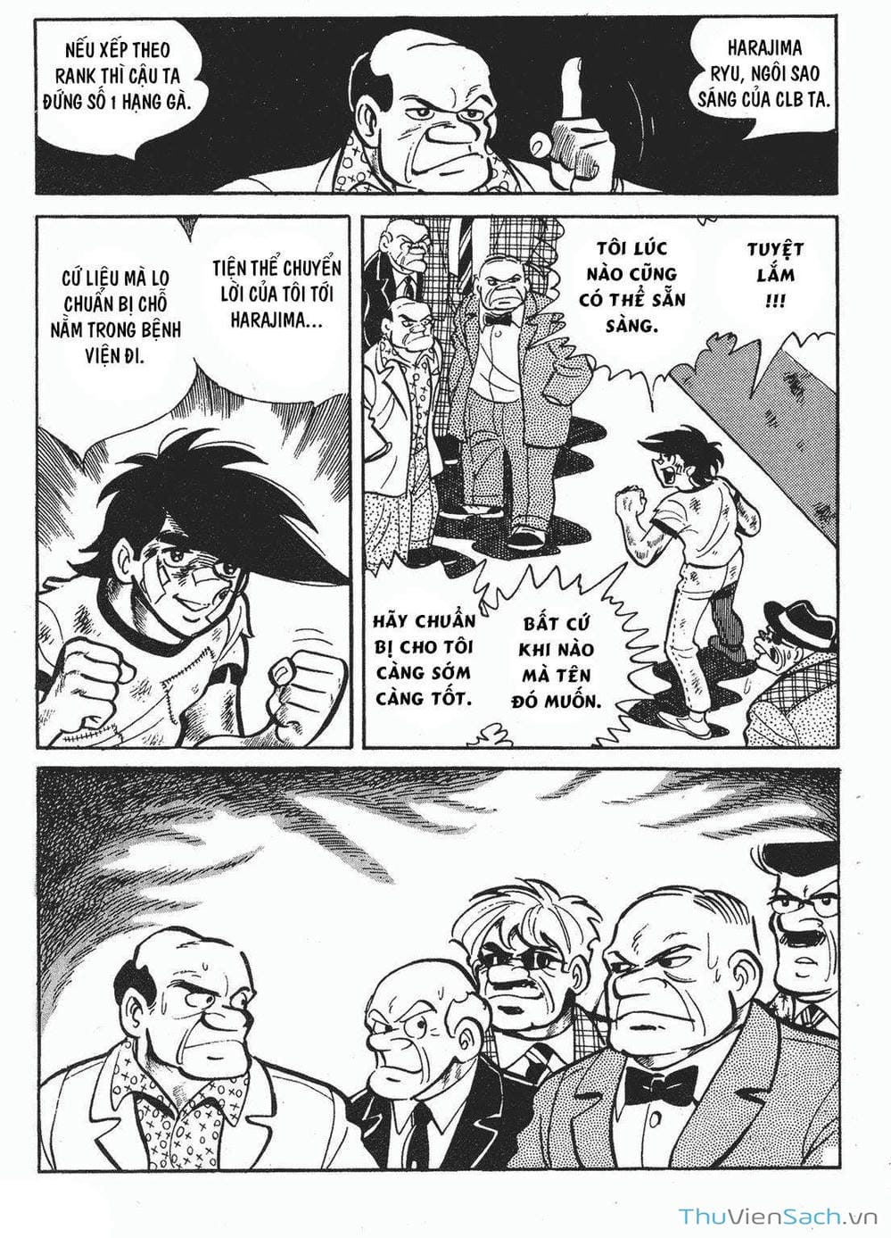 Truyện Tranh Thiết Quyền Lãng Tử - Ashita No Joe trang 5