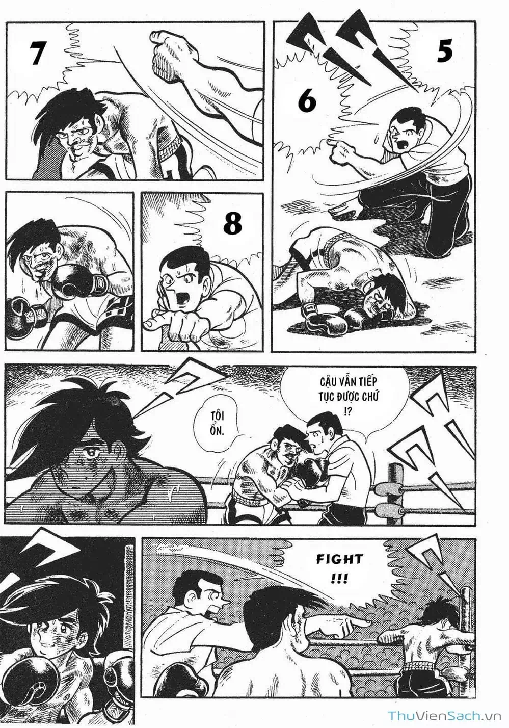 Truyện Tranh Thiết Quyền Lãng Tử - Ashita No Joe trang 5