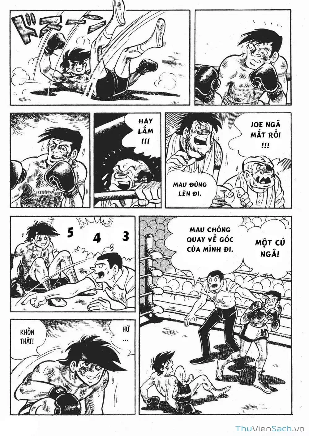 Truyện Tranh Thiết Quyền Lãng Tử - Ashita No Joe trang 5