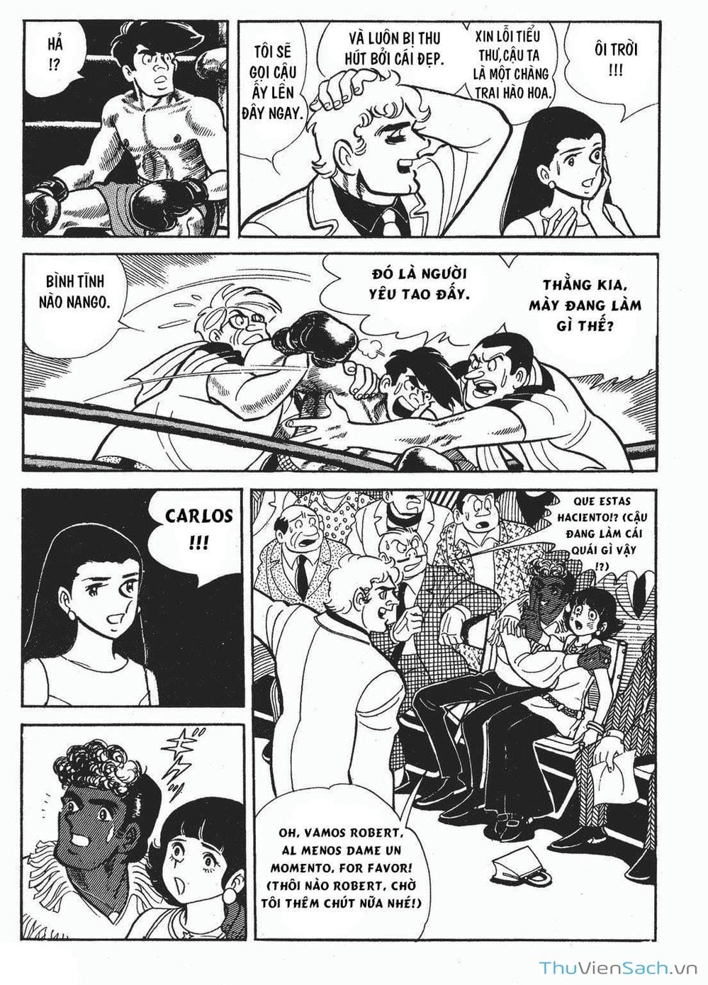 Truyện Tranh Thiết Quyền Lãng Tử - Ashita No Joe trang 5