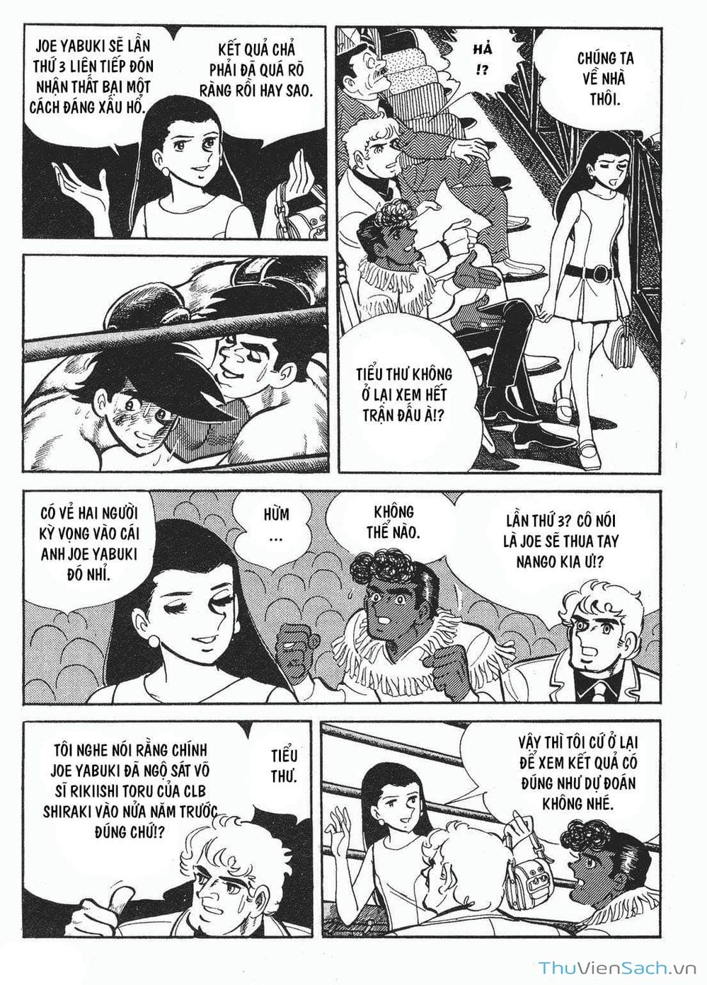 Truyện Tranh Thiết Quyền Lãng Tử - Ashita No Joe trang 5