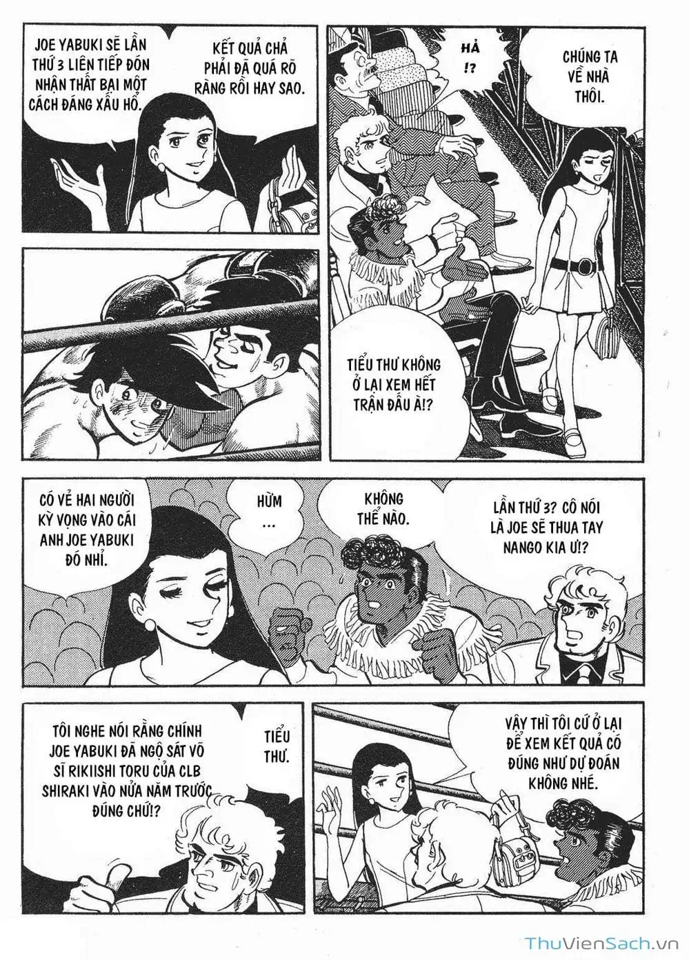 Truyện Tranh Thiết Quyền Lãng Tử - Ashita No Joe trang 5