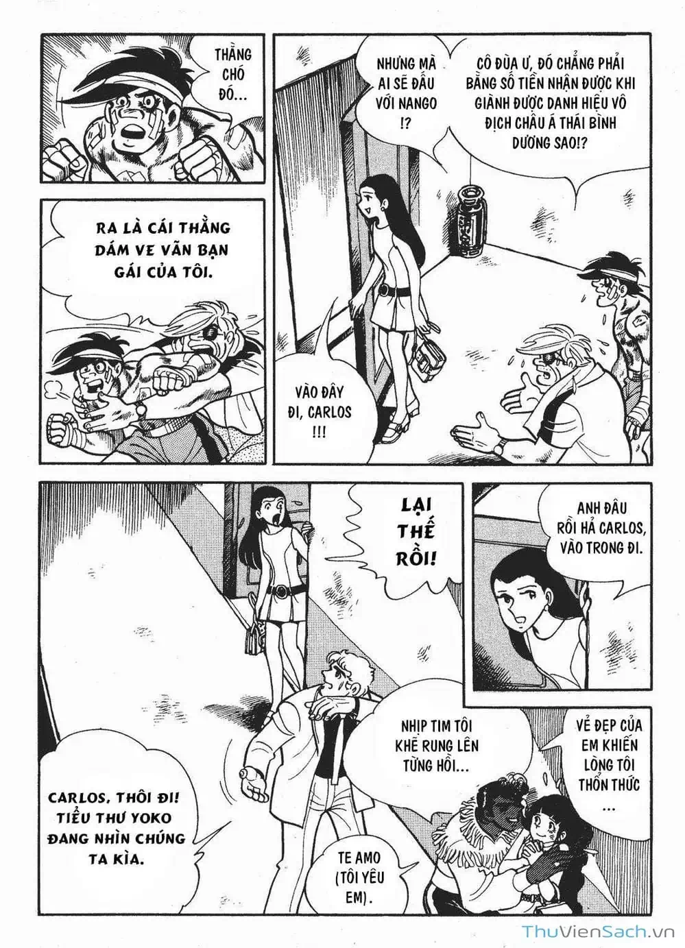 Truyện Tranh Thiết Quyền Lãng Tử - Ashita No Joe trang 5