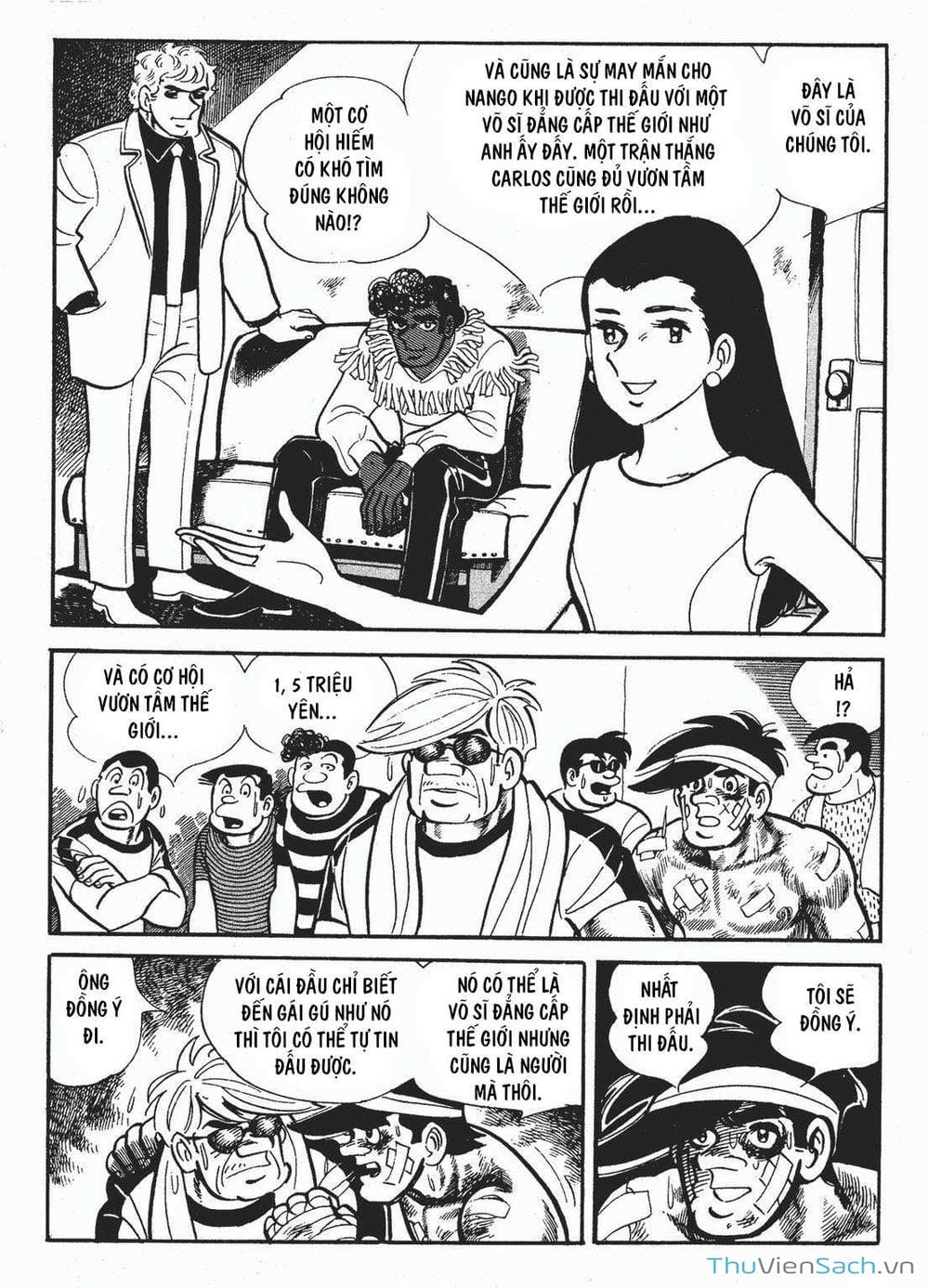 Truyện Tranh Thiết Quyền Lãng Tử - Ashita No Joe trang 5