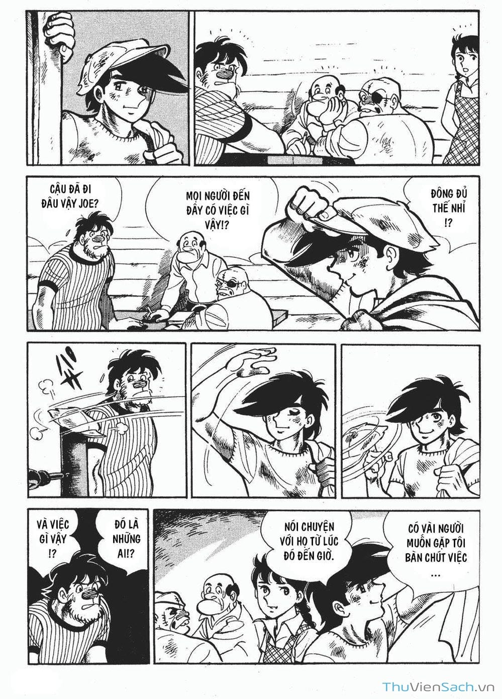 Truyện Tranh Thiết Quyền Lãng Tử - Ashita No Joe trang 5