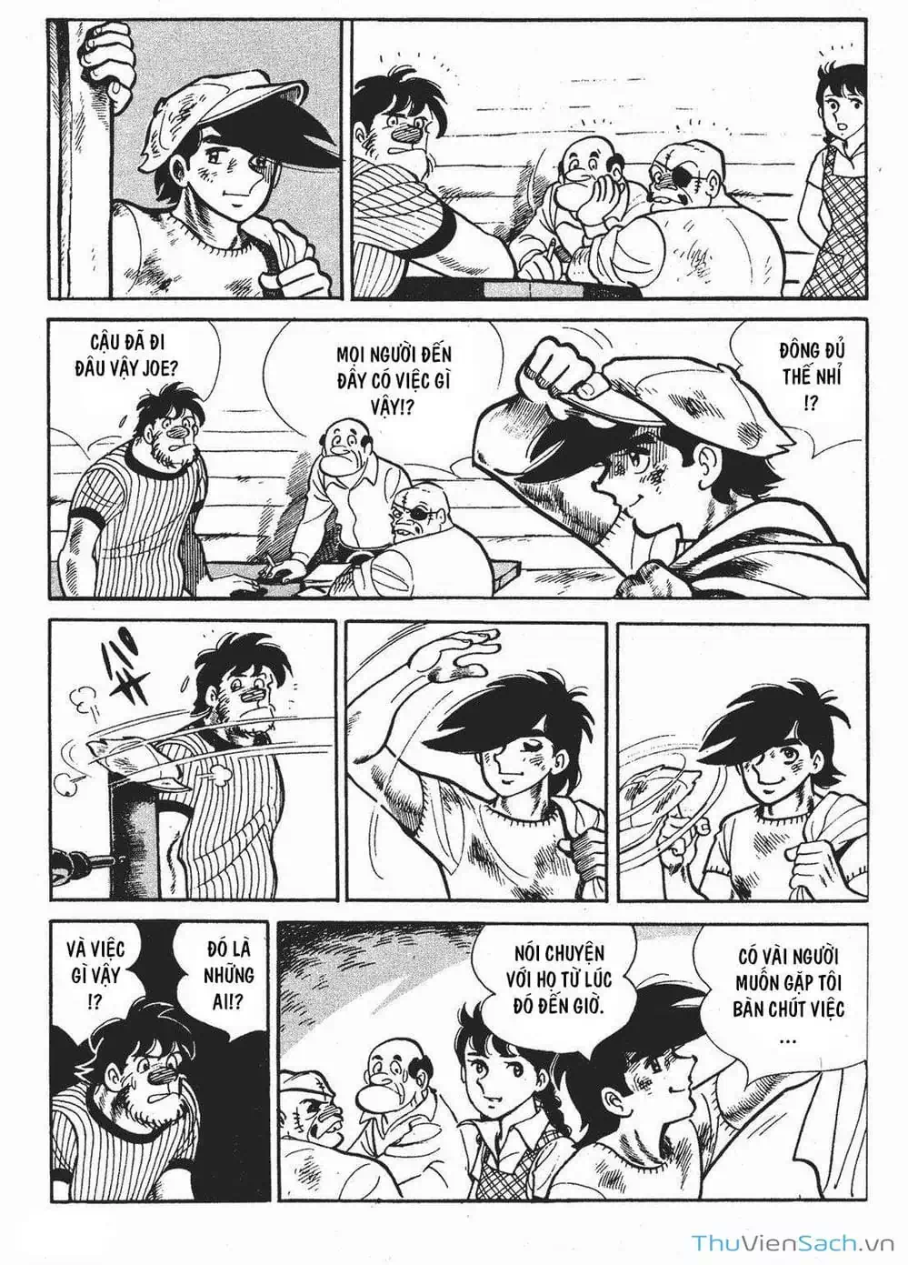 Truyện Tranh Thiết Quyền Lãng Tử - Ashita No Joe trang 5